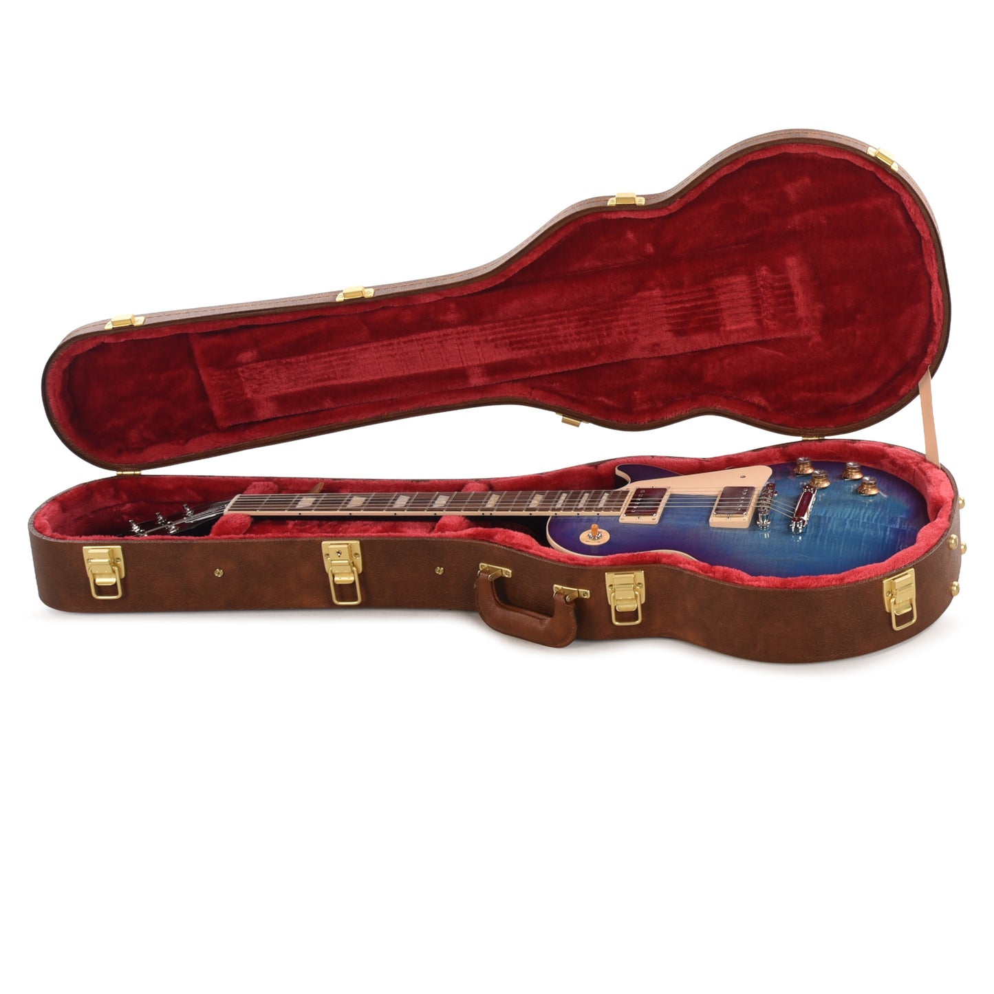 Gibson Original Les Paul Standard '60s Figured Top Blueberry Burst Electric Guitars