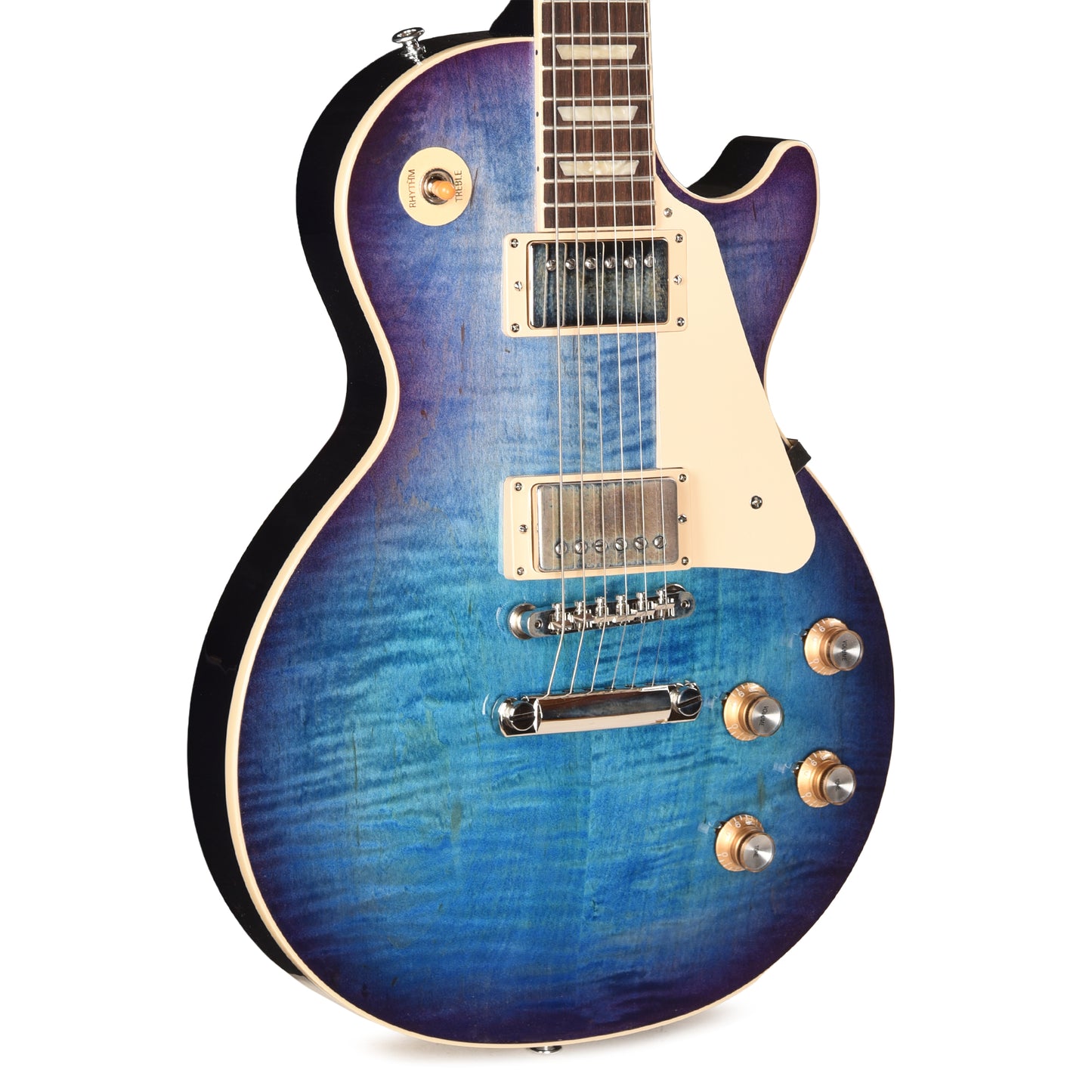 Gibson Original Les Paul Standard '60s Figured Top Blueberry Burst Electric Guitars