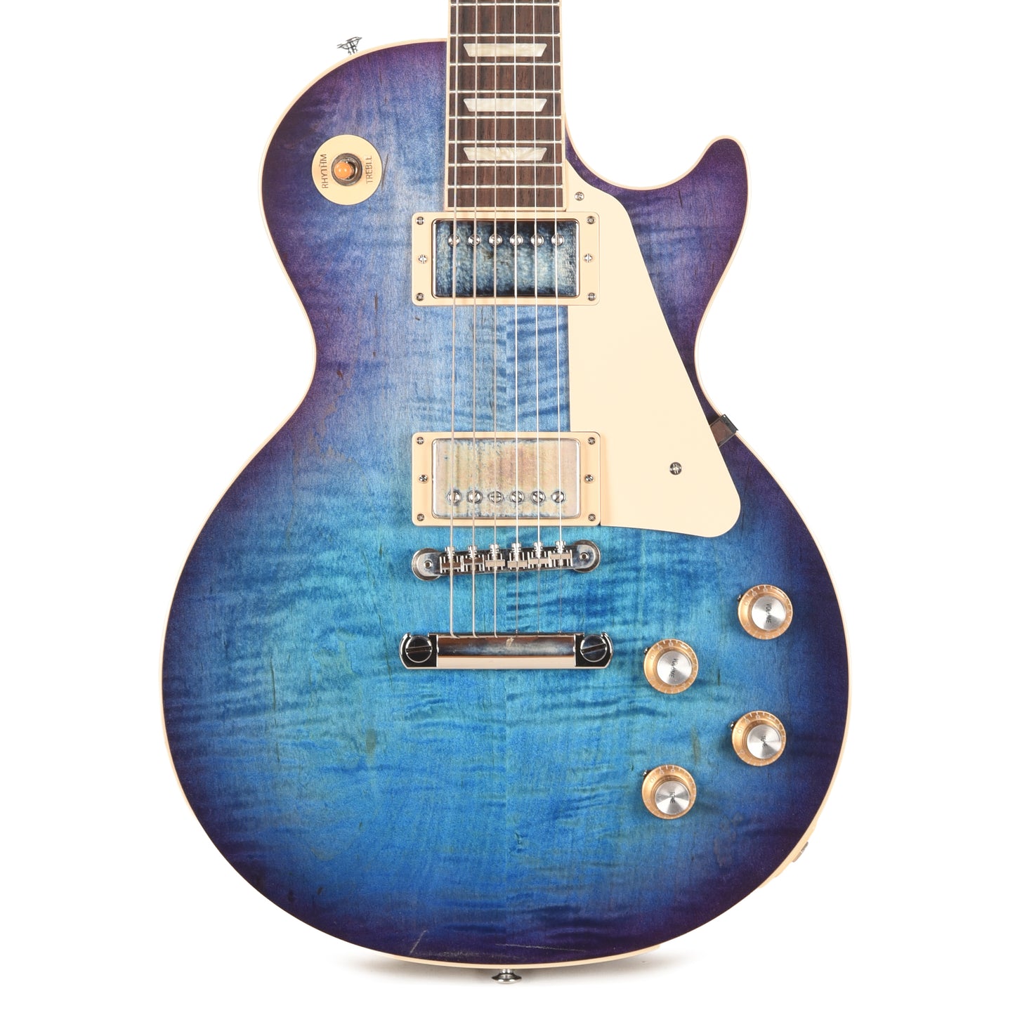 Gibson Original Les Paul Standard '60s Figured Top Blueberry Burst Electric Guitars