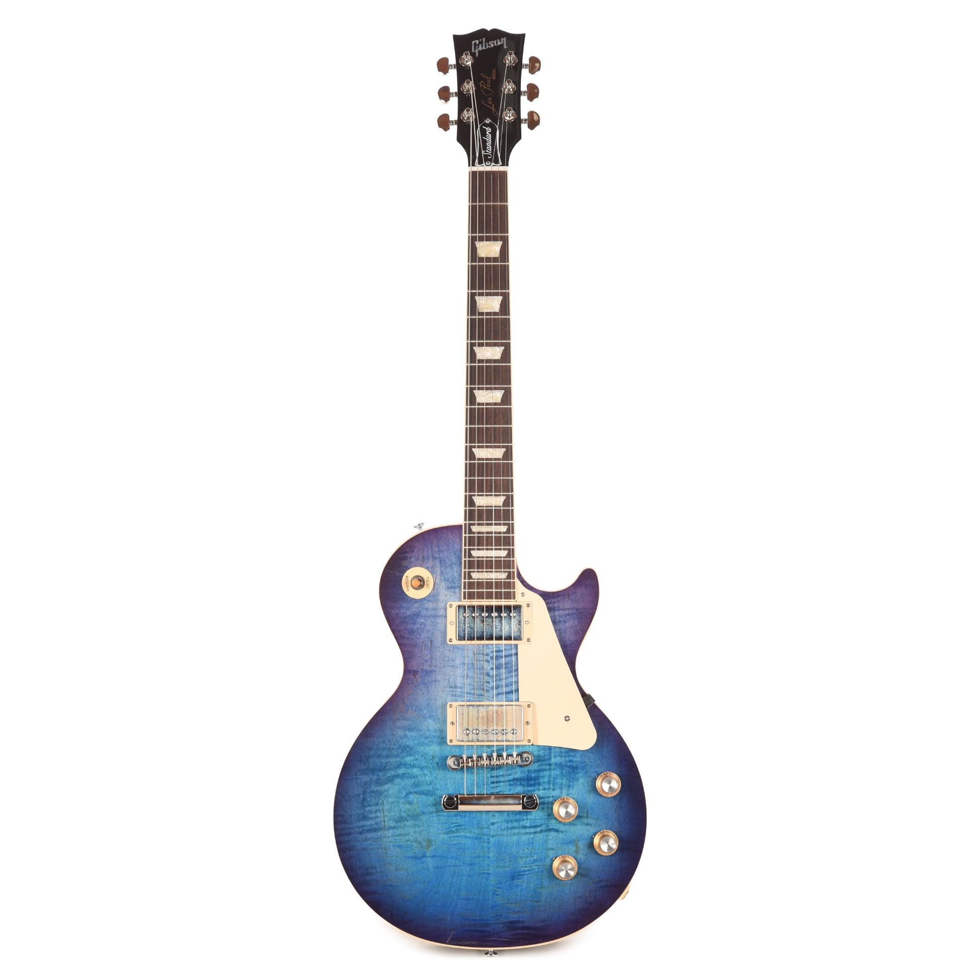 Gibson Original Les Paul Standard '60s Figured Top Blueberry Burst Electric Guitars