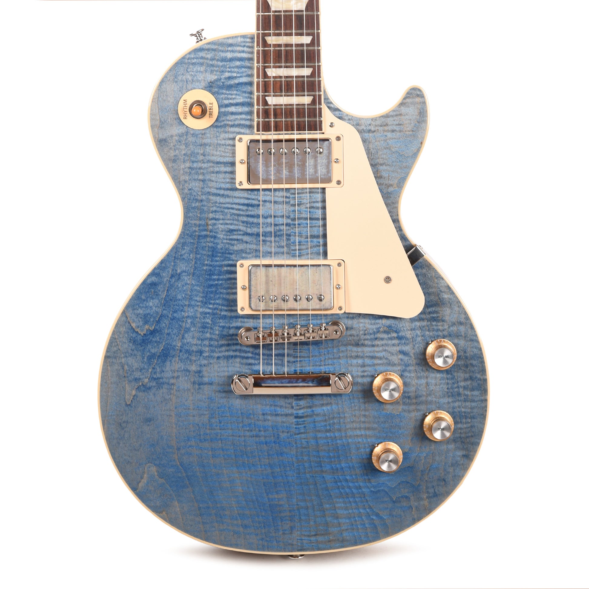 Gibson Original Les Paul Standard '60s Figured Top Ocean Blue Electric Guitars