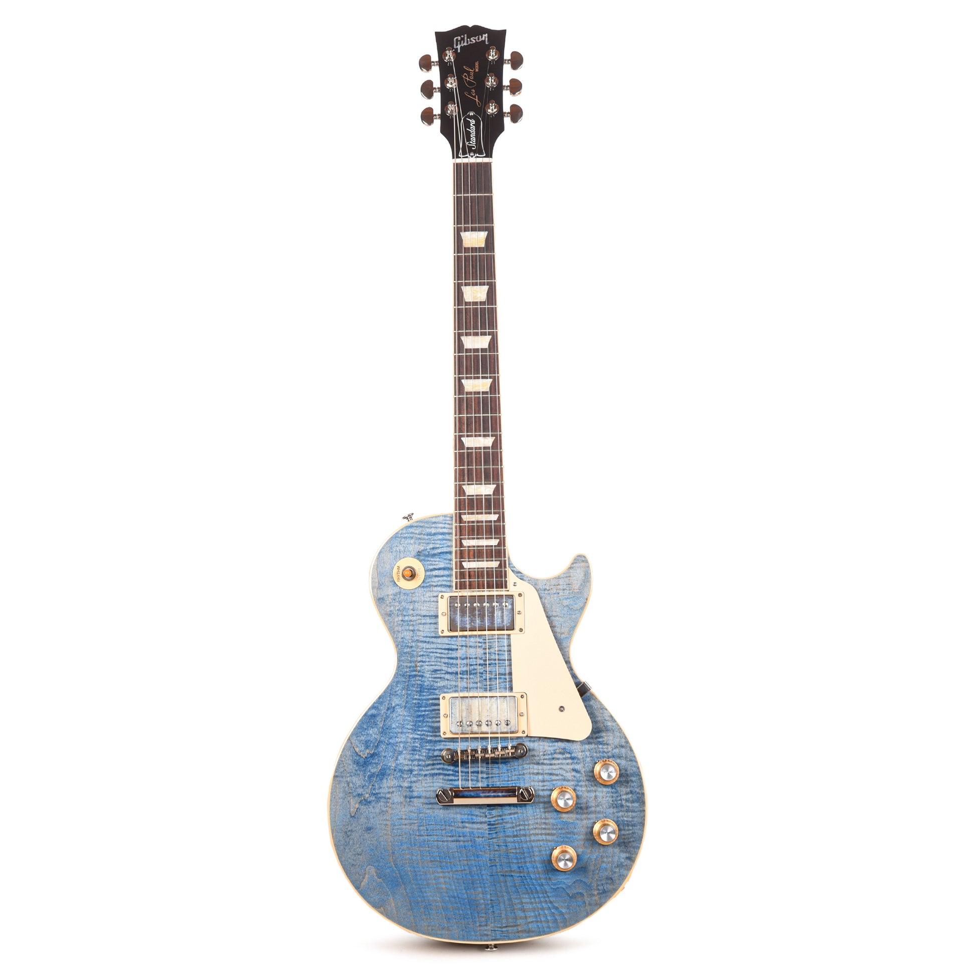 Gibson Original Les Paul Standard '60s Figured Top Ocean Blue Electric Guitars