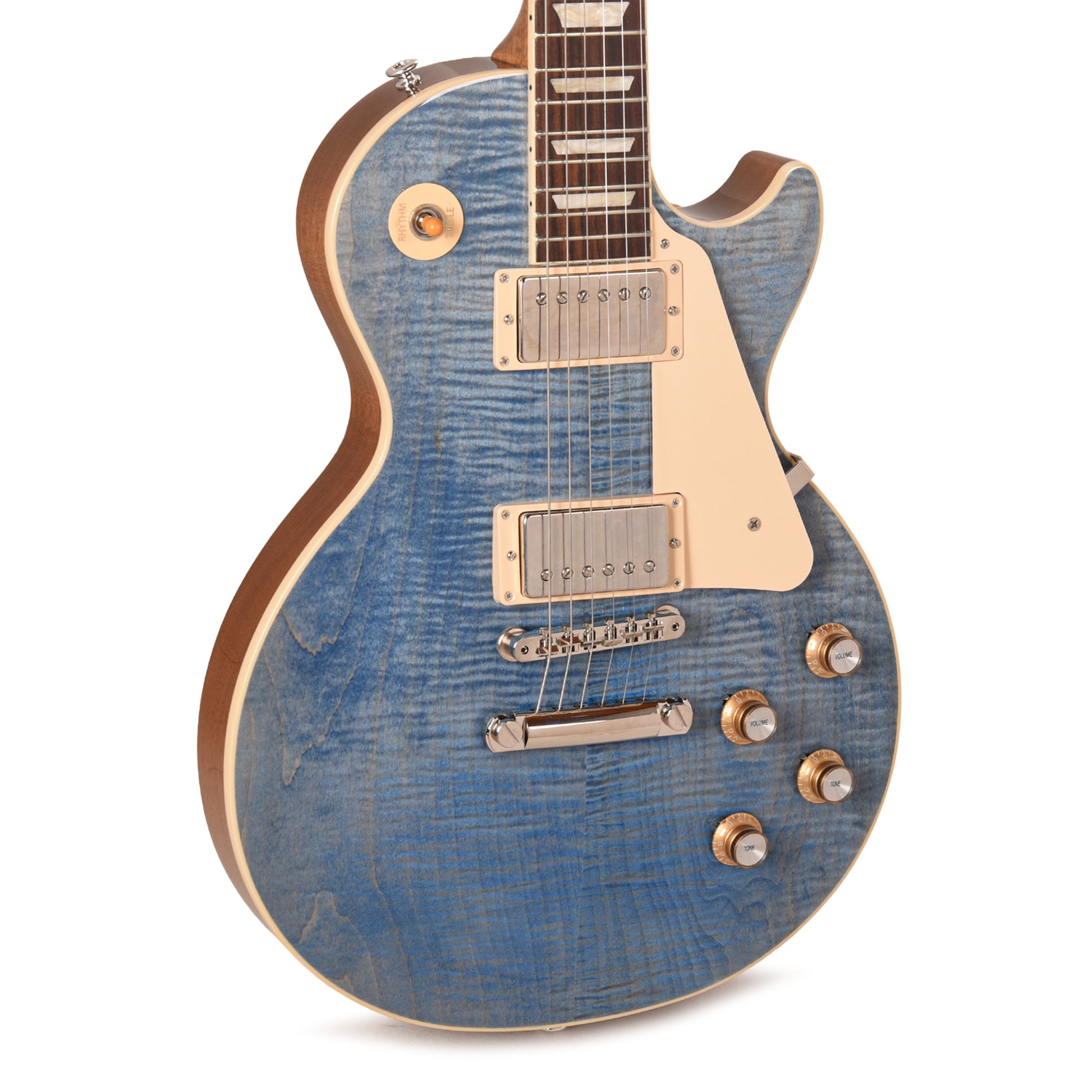 Gibson Original Les Paul Standard '60s Figured Top Ocean Blue Electric Guitars