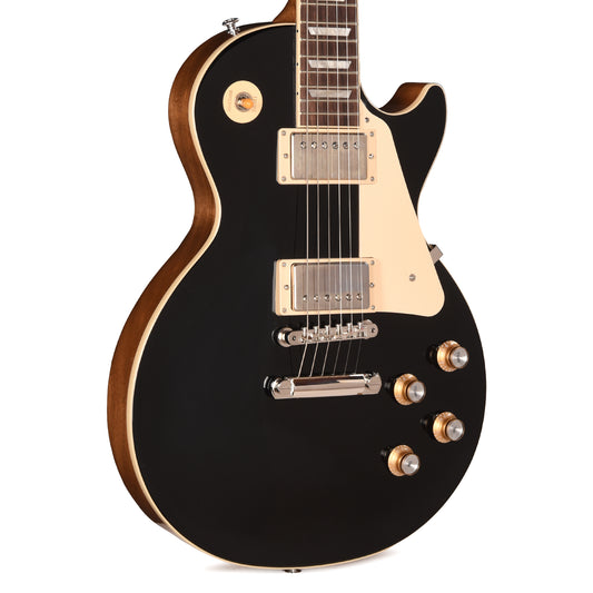 Gibson Original Les Paul Standard '60s Plain Top Ebony Top Electric Guitars