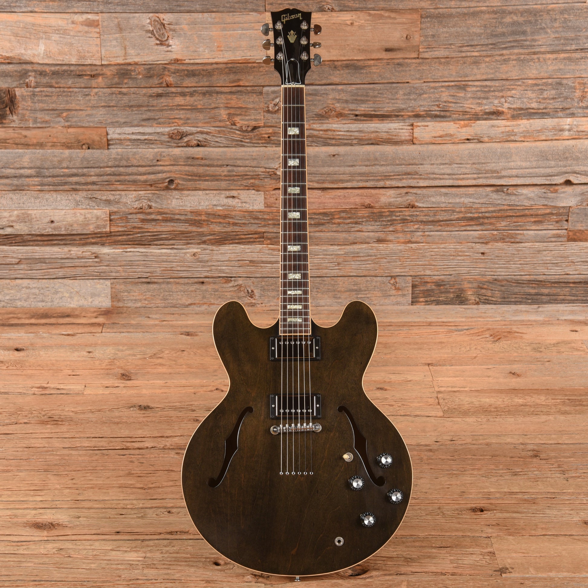 Gibson Prototype ES-335 String Through Mocha Brown 2021 Electric Guitars