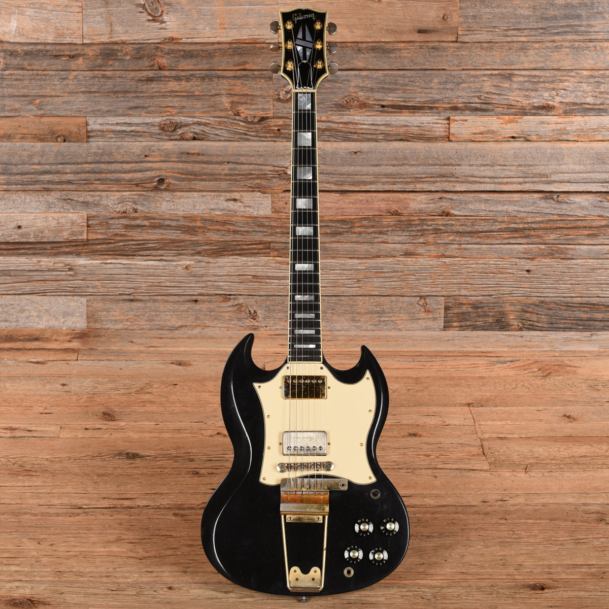 Gibson SG Custom Ebony Refin 1968 Electric Guitars