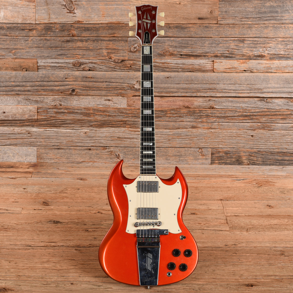 Gibson SG Custom Refin Faded Candy Apple Red 1969 Electric Guitars