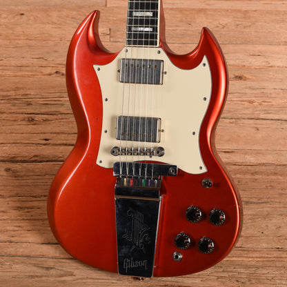 Gibson SG Custom Refin Faded Candy Apple Red 1969 Electric Guitars