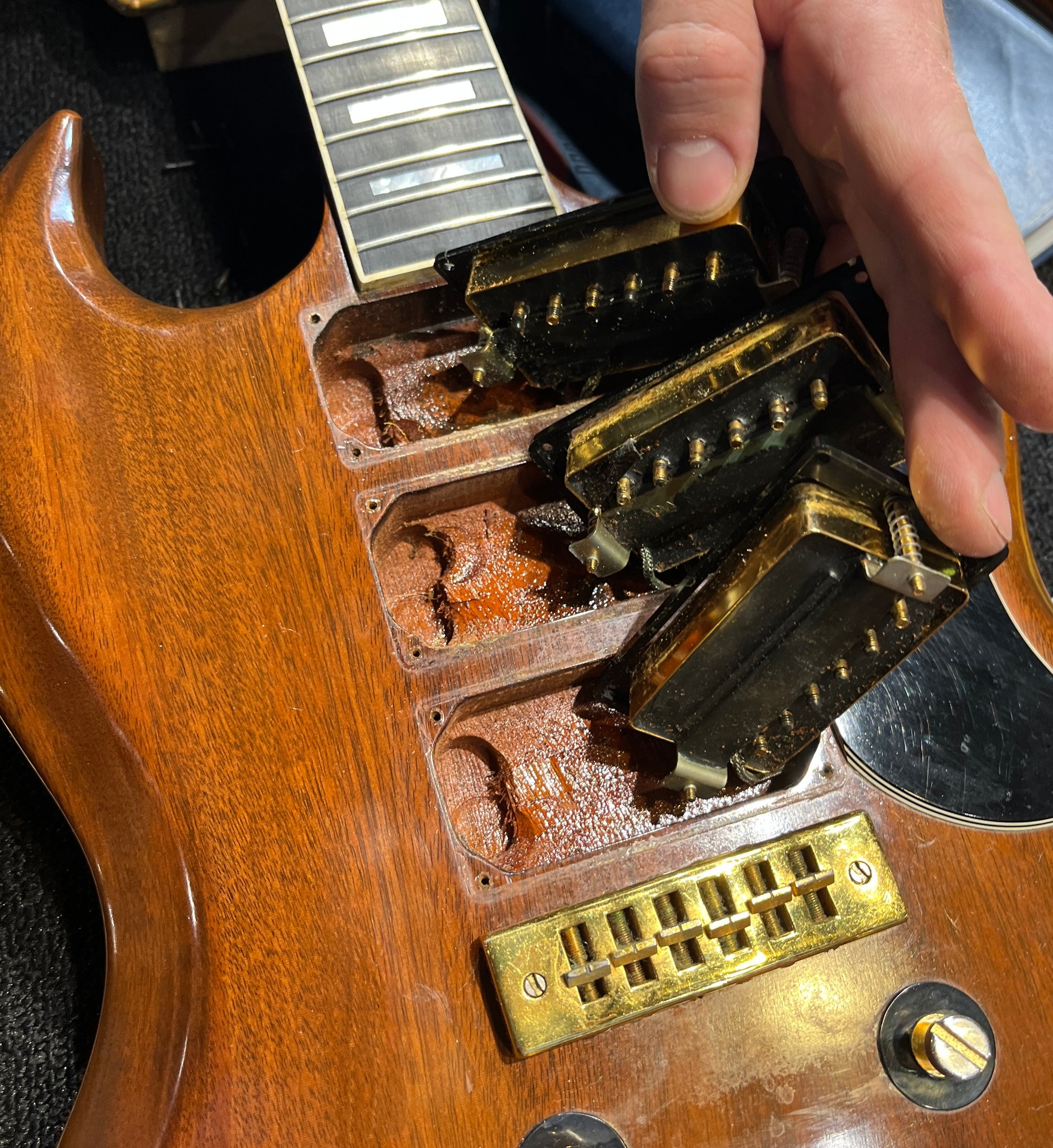 Gibson SG Custom Walnut 1973 Electric Guitars