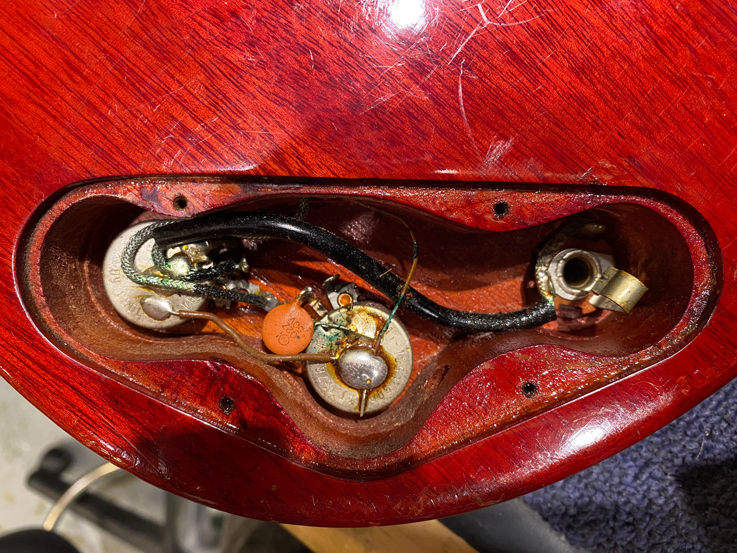 Gibson SG Junior Cherry 1965 Electric Guitars