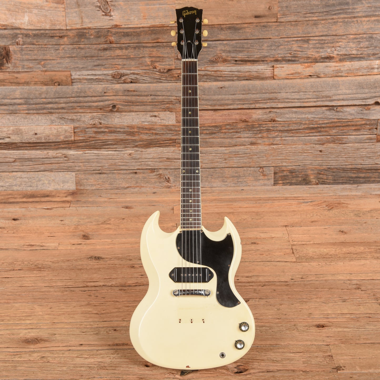 Gibson SG Junior Polaris White 1965 Electric Guitars