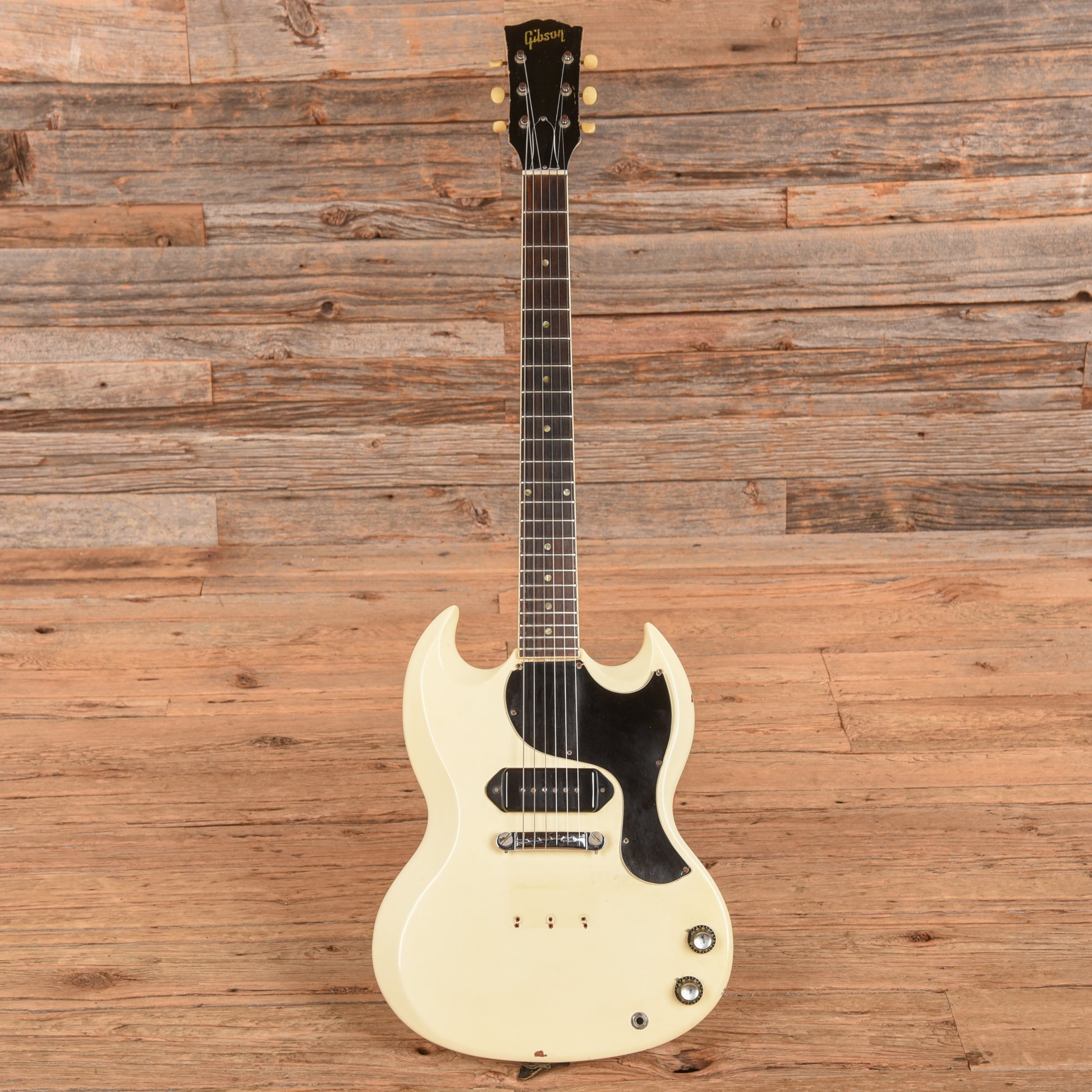 Gibson SG Junior Polaris White 1965 Electric Guitars