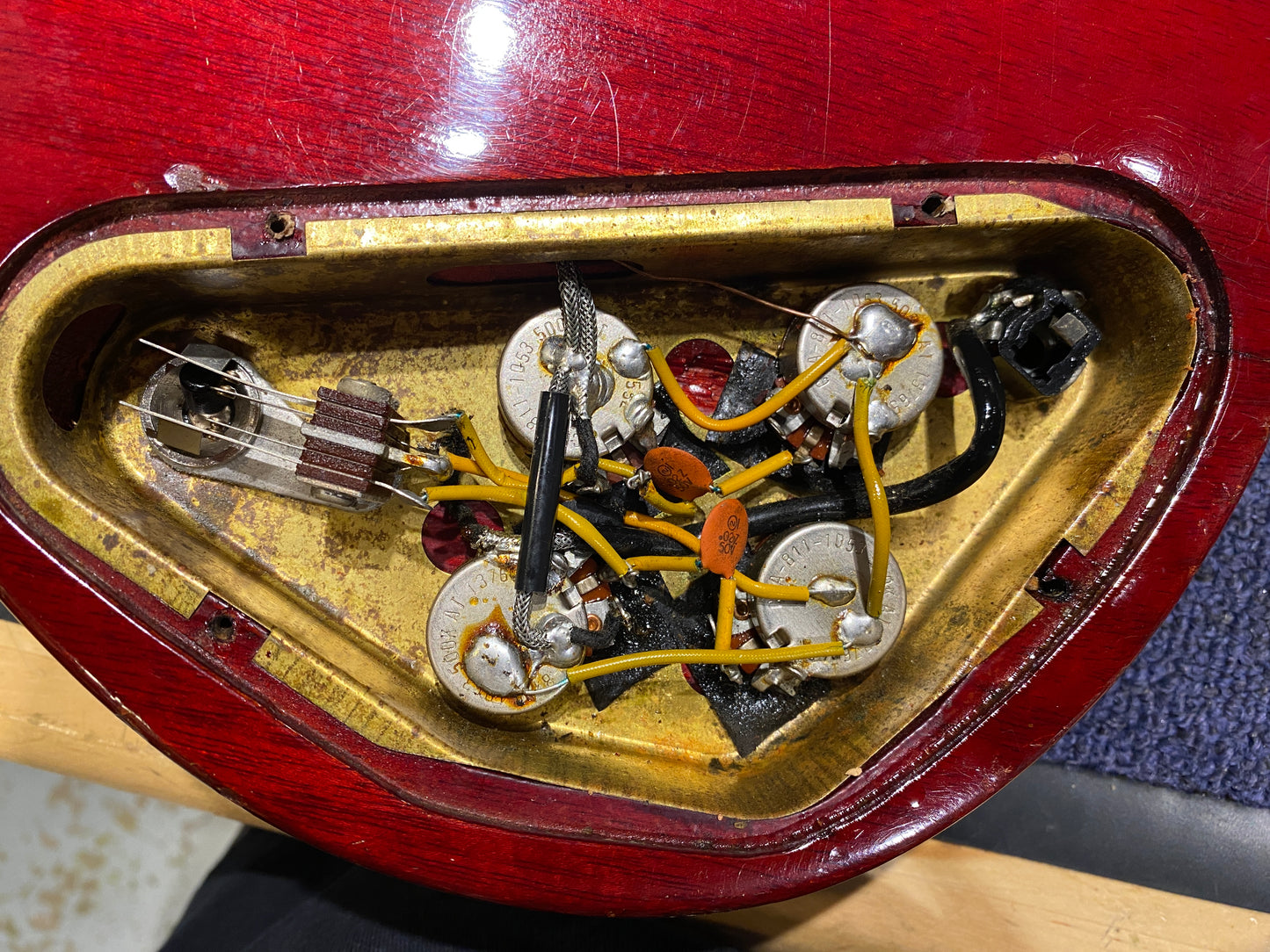 Gibson SG Special Cherry 1965 Electric Guitars