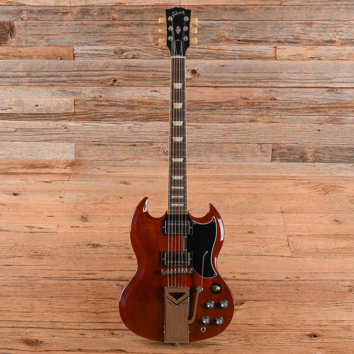 Gibson SG Standard '61 w/ Maestro Vibrola Cherry 2021 Electric Guitars