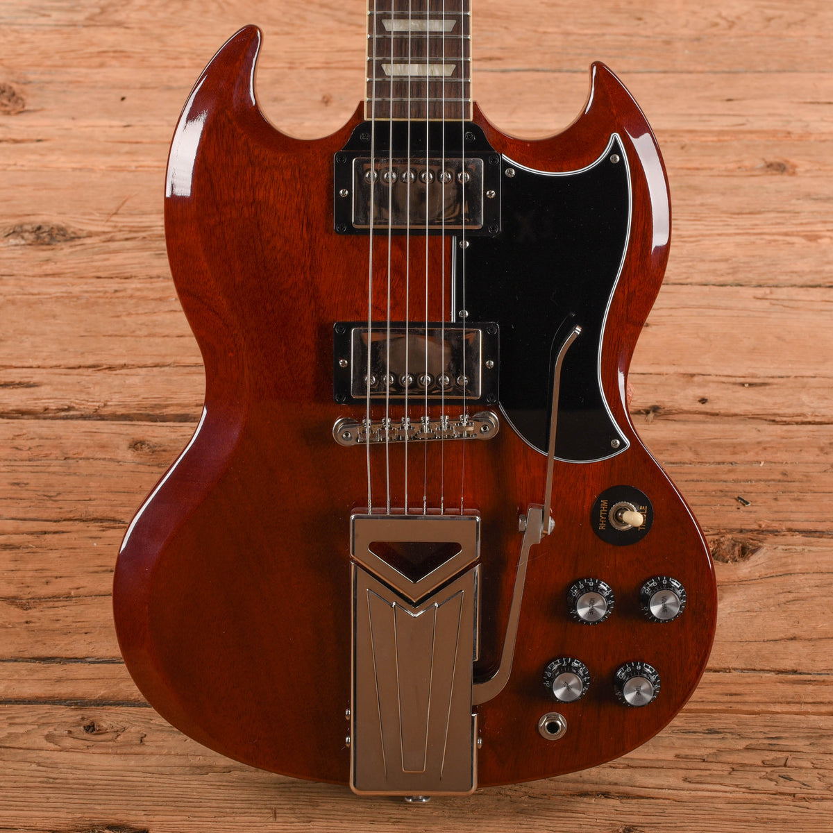 Gibson SG Standard '61 w/ Maestro Vibrola Cherry 2021 Electric Guitars