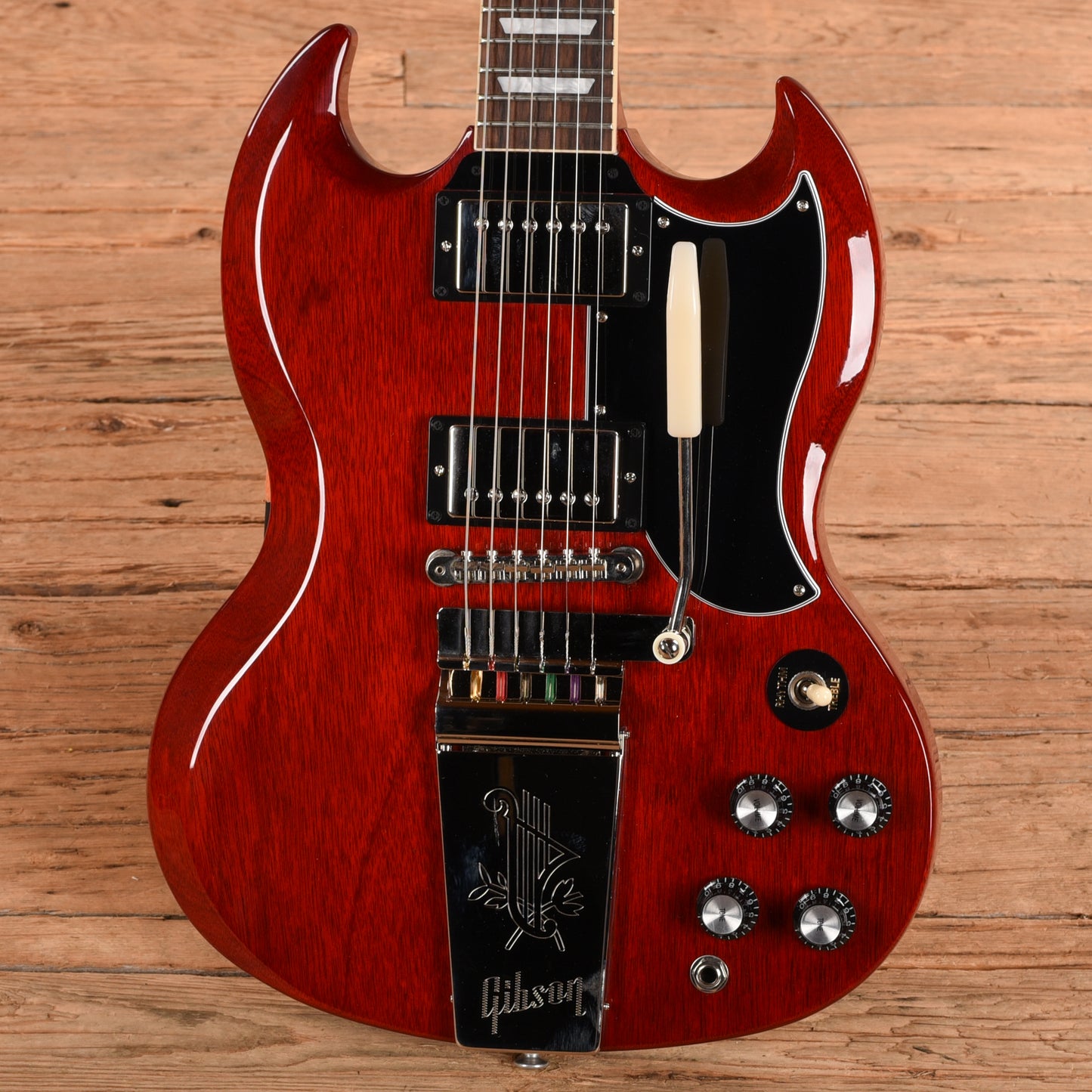 Gibson SG Standard '61 w/ Maestro Vibrola Cherry 2023 Electric Guitars