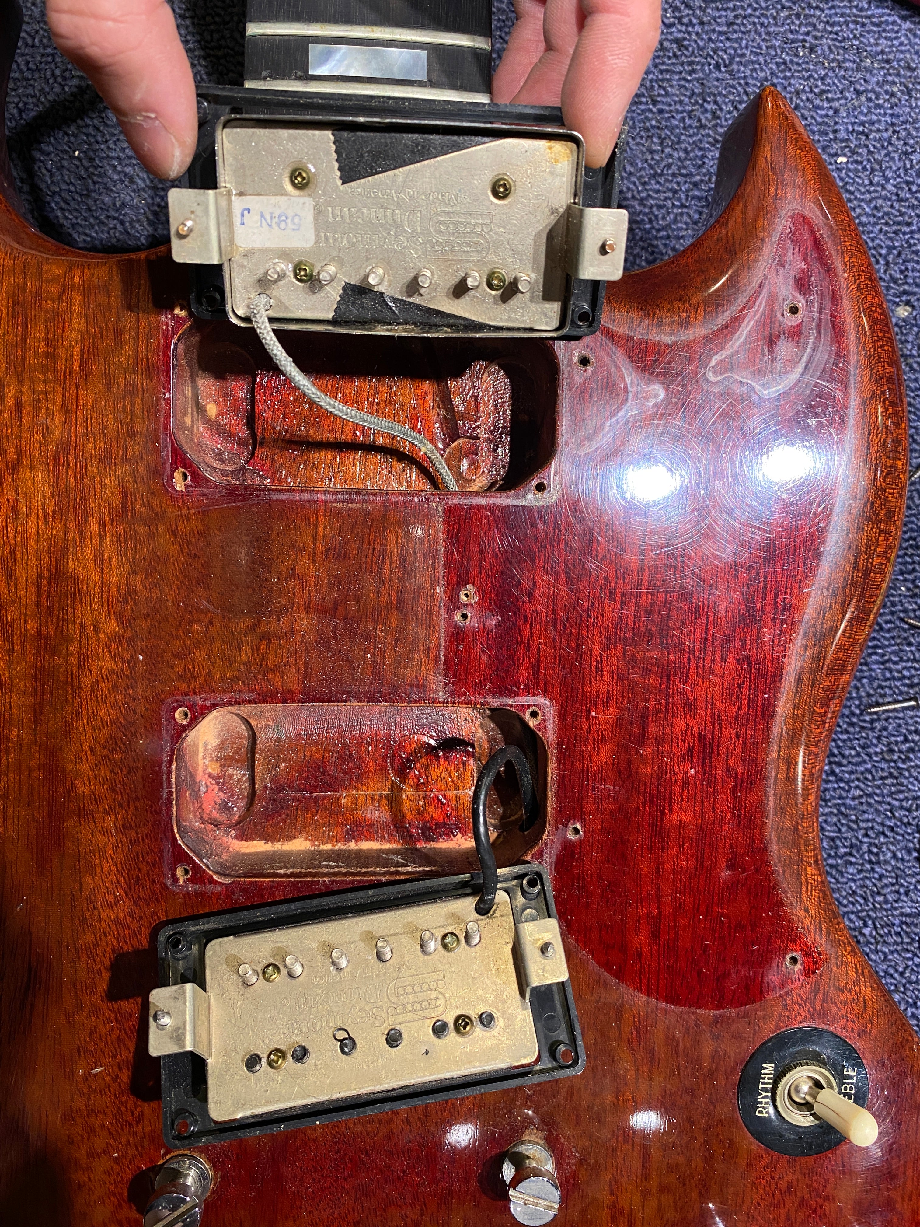 Gibson SG Standard Mahogany 1972 Electric Guitars