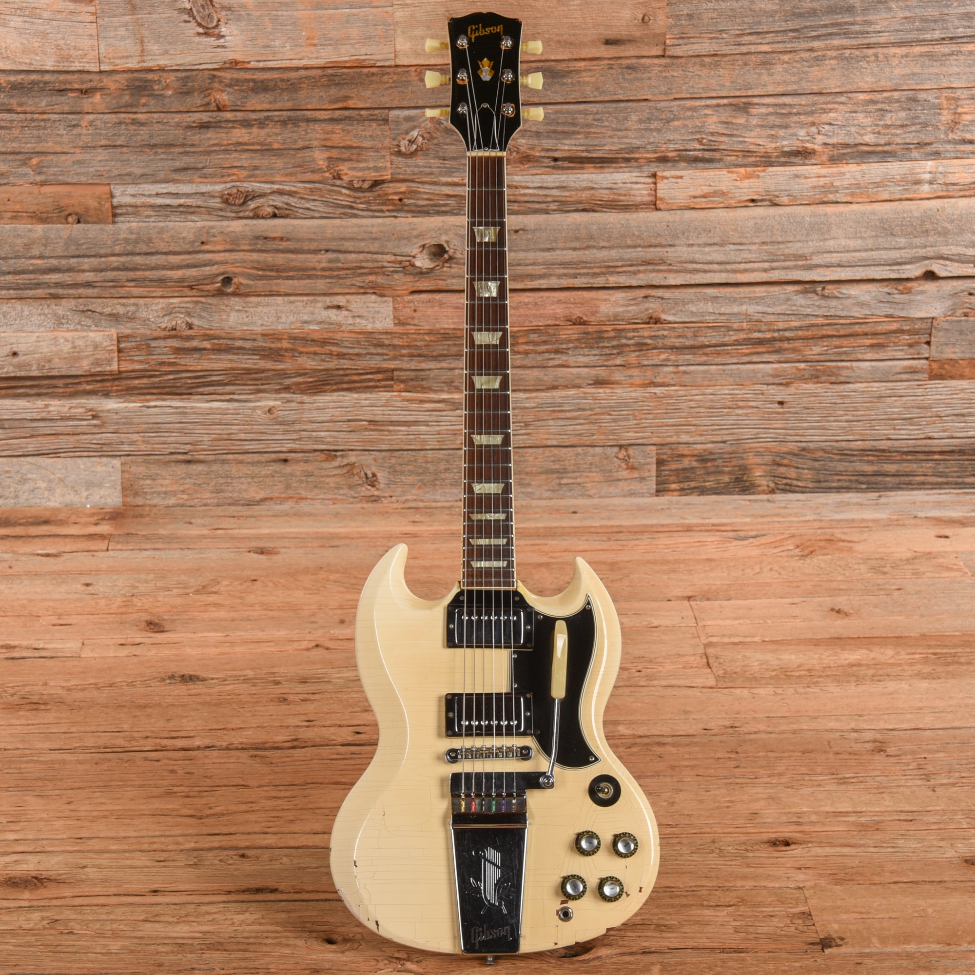 Gibson SG Standard Polaris White 1965 Electric Guitars