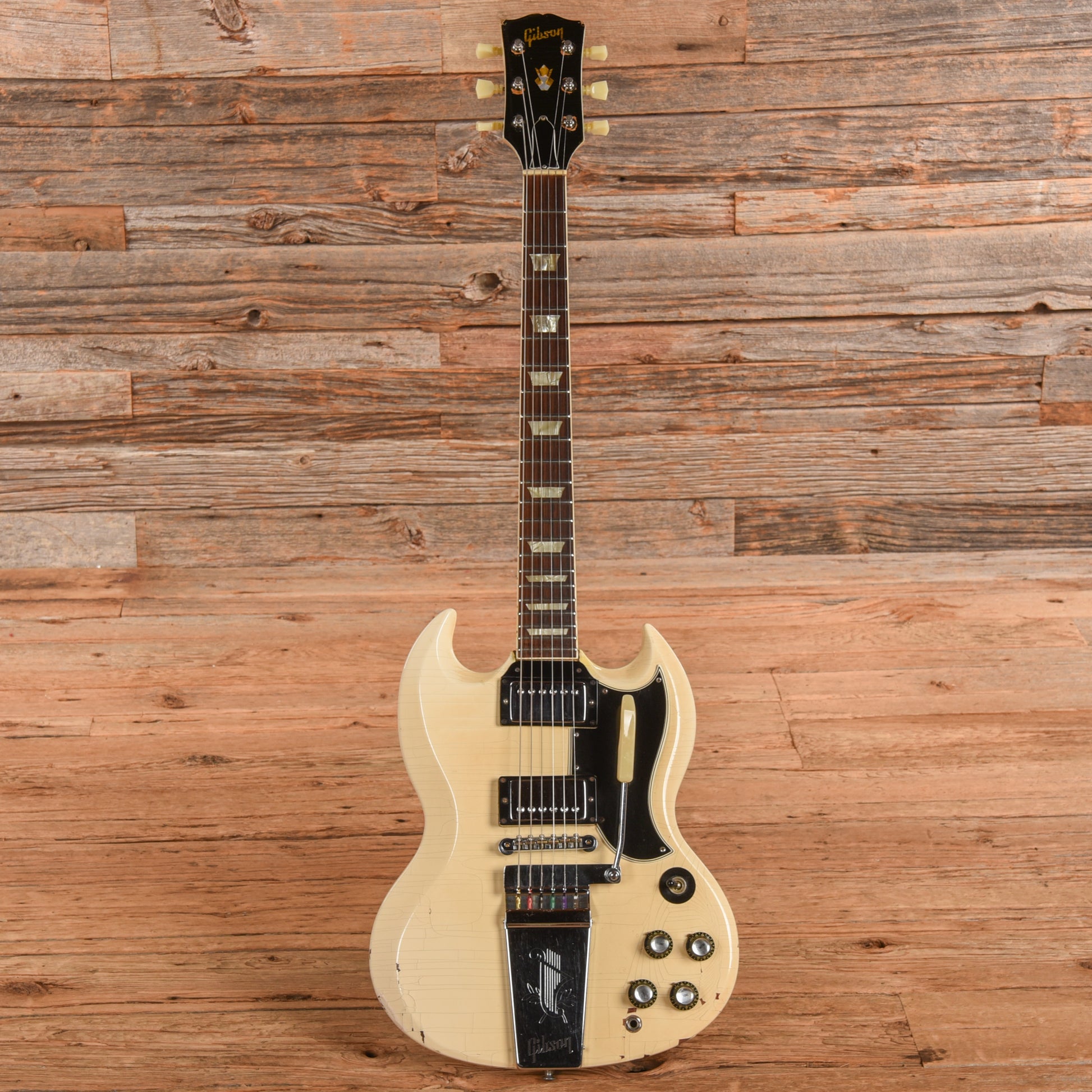 Gibson SG Standard Polaris White 1965 Electric Guitars