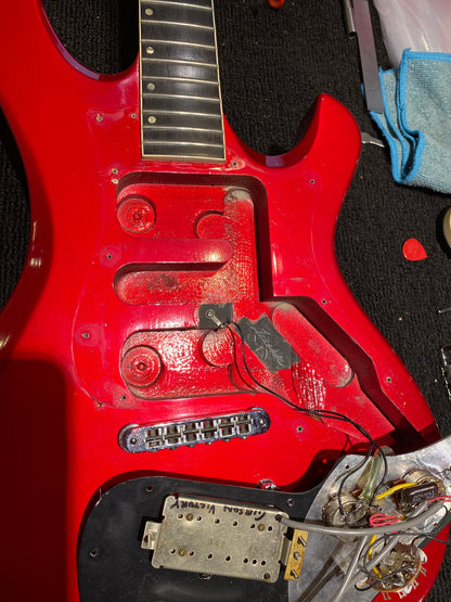 Gibson Victory MVX Candy Apple Red 1982 Electric Guitars