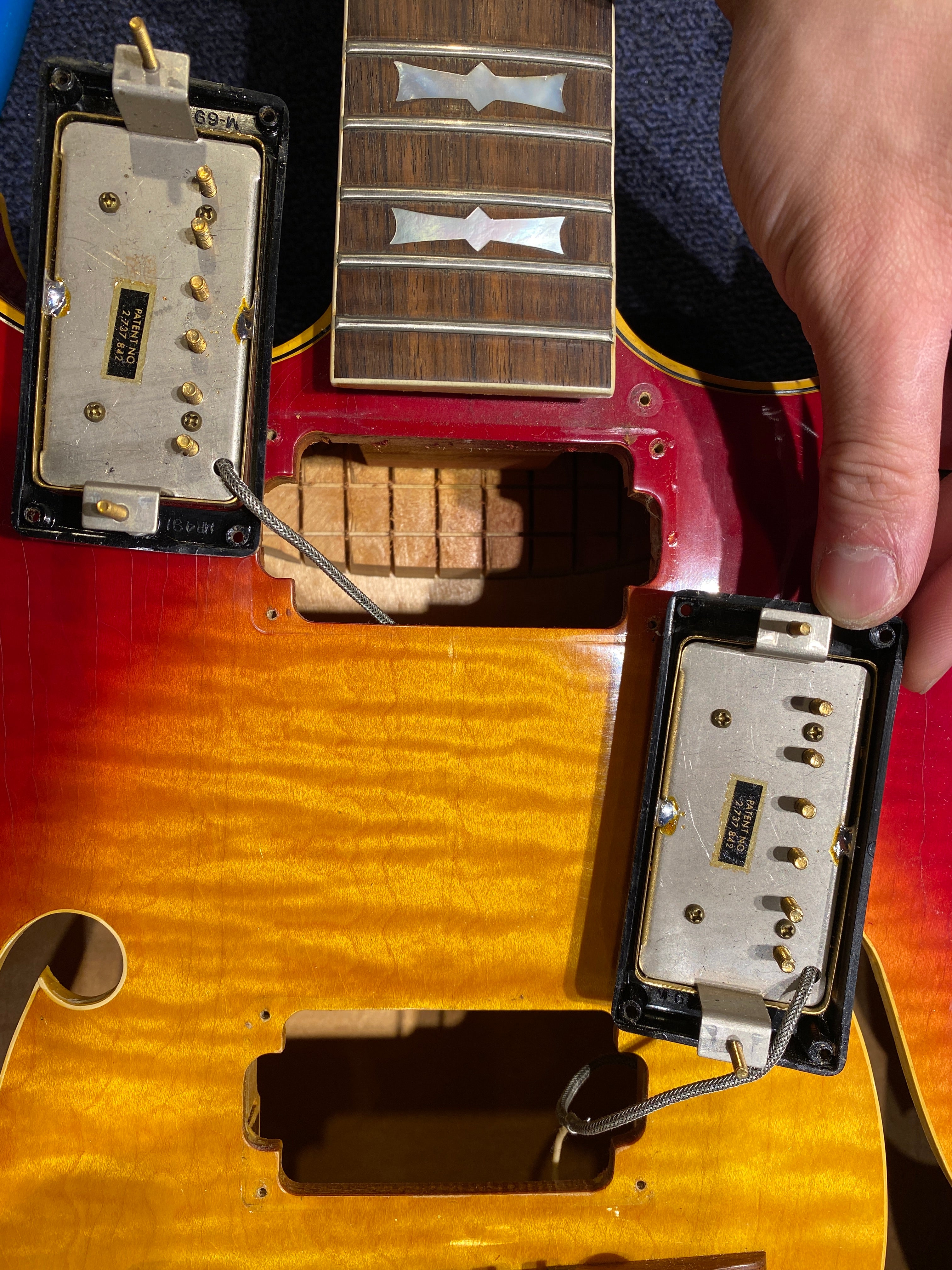Gibson Barney Kessel Custom Sunburst 1968 Electric Guitars / Hollow Body