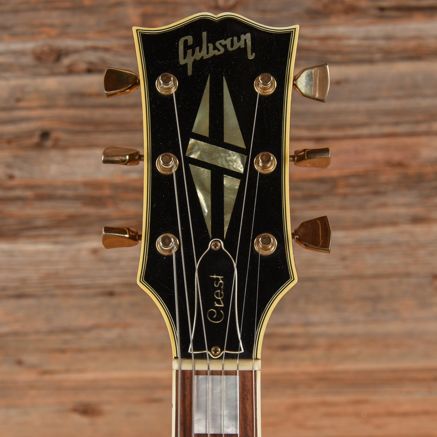 Gibson Crest Gold Natural 1969 Electric Guitars / Hollow Body