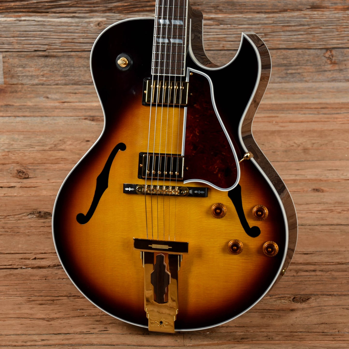 Gibson Custom Shop Crimson L-4 CES Mahogany Sunburst 2023 Electric Guitars / Hollow Body