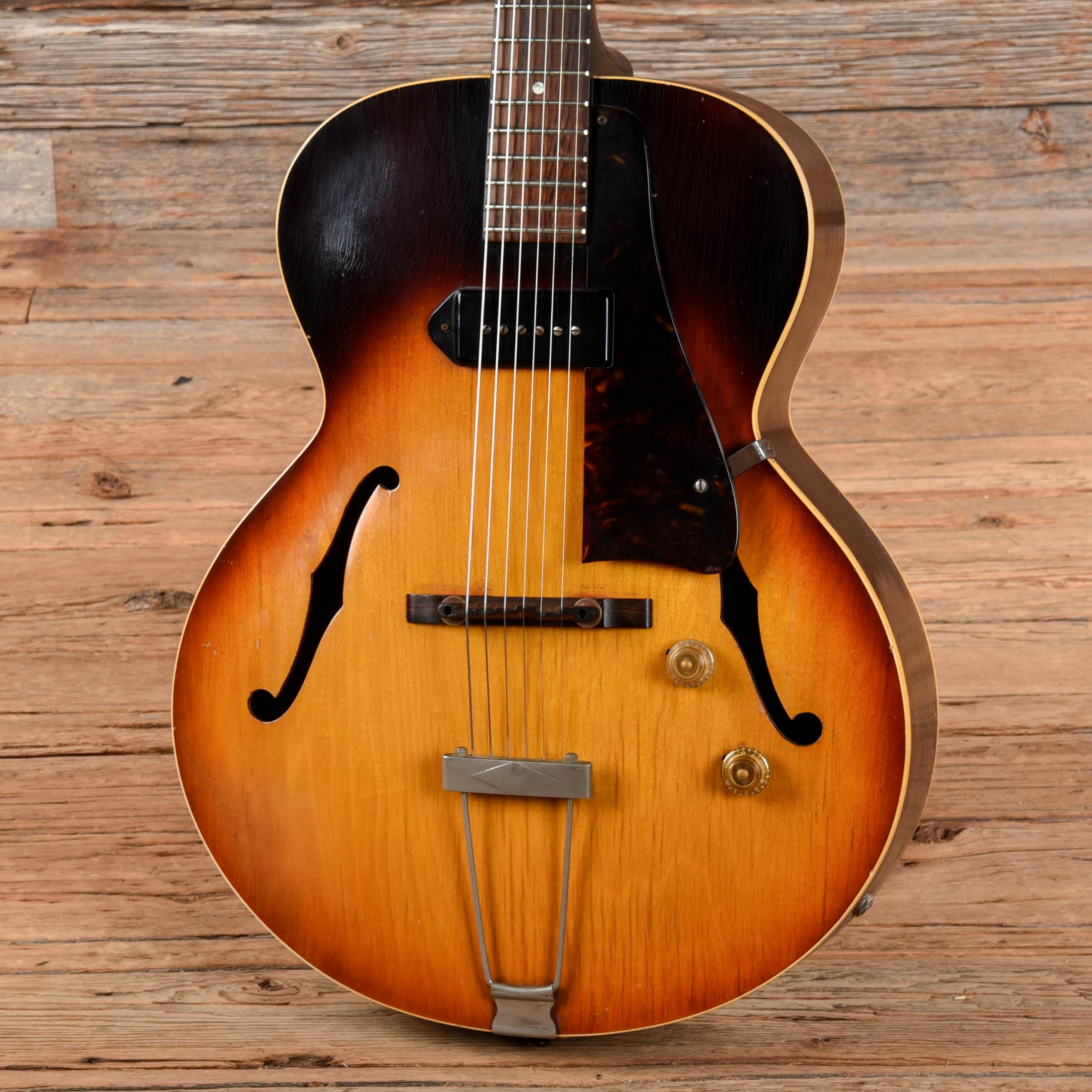 Gibson ES-125 Sunburst 1958 Electric Guitars / Hollow Body
