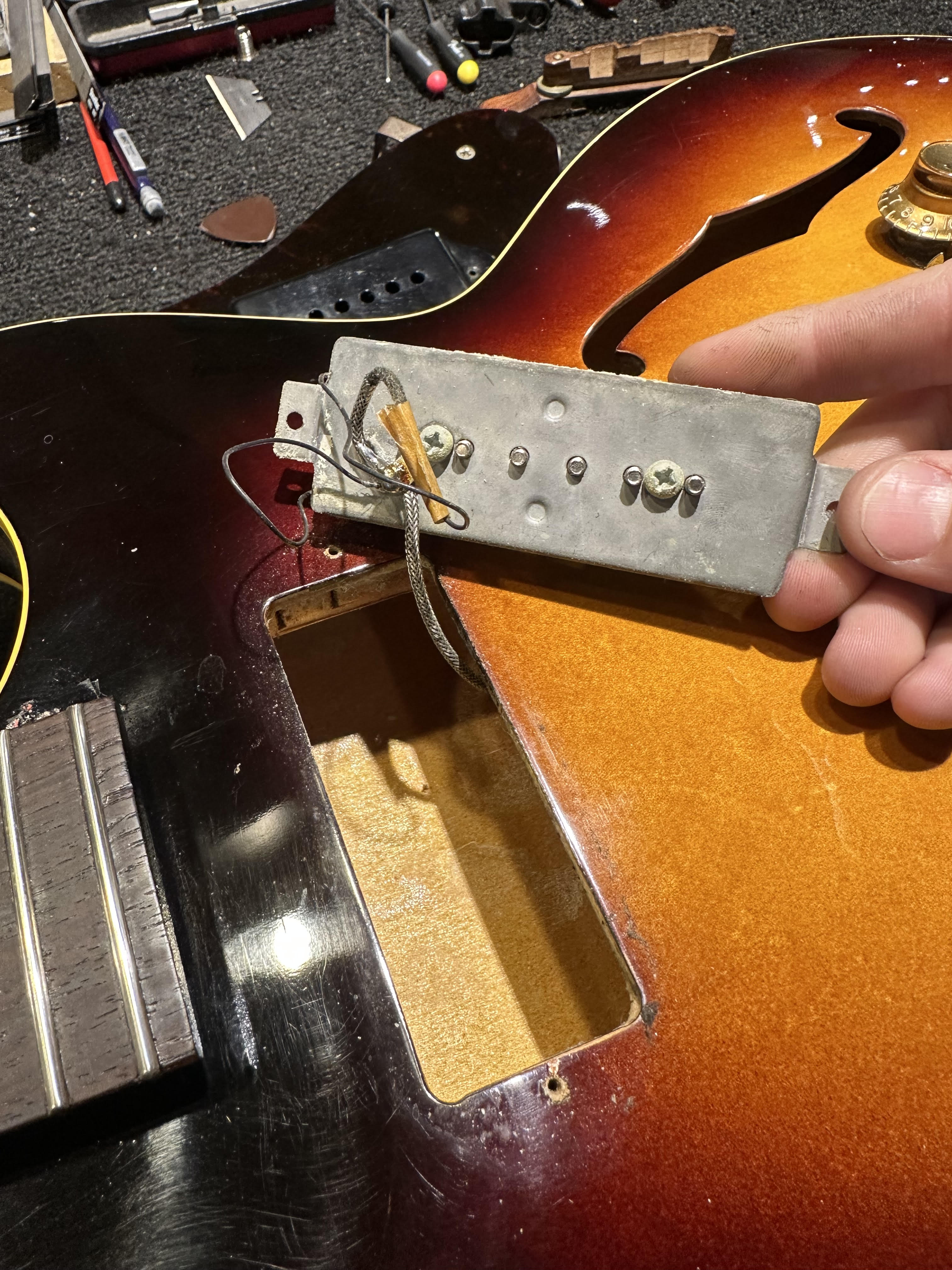 Gibson ES-125TC Sunburst 1960 Electric Guitars / Hollow Body