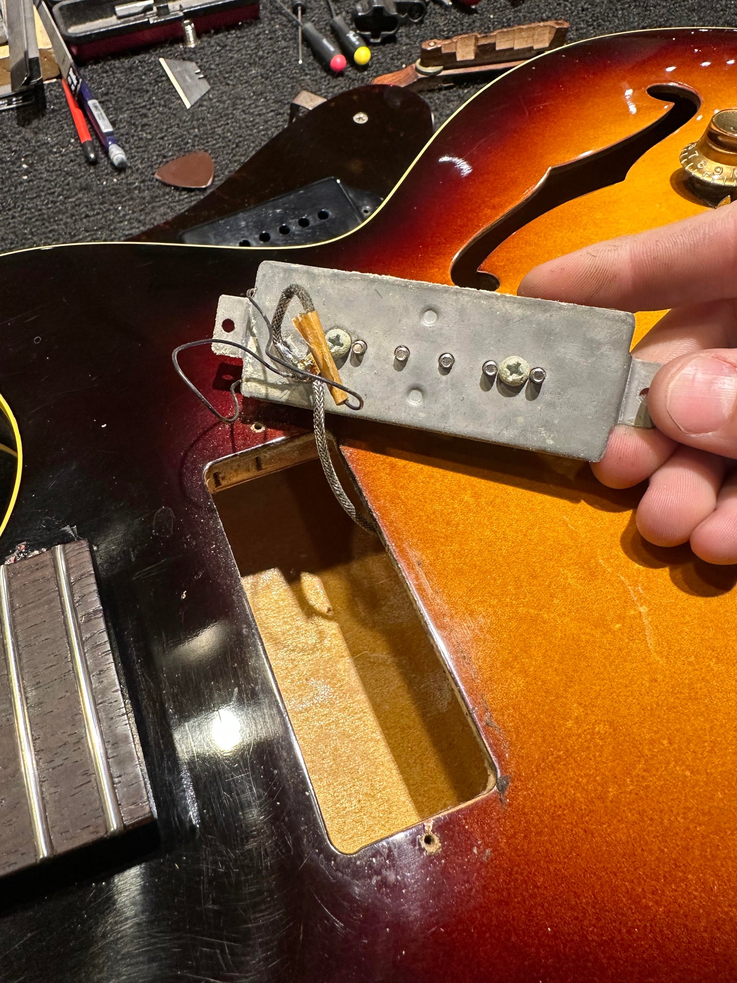 Gibson ES-125TC Sunburst 1960 Electric Guitars / Hollow Body
