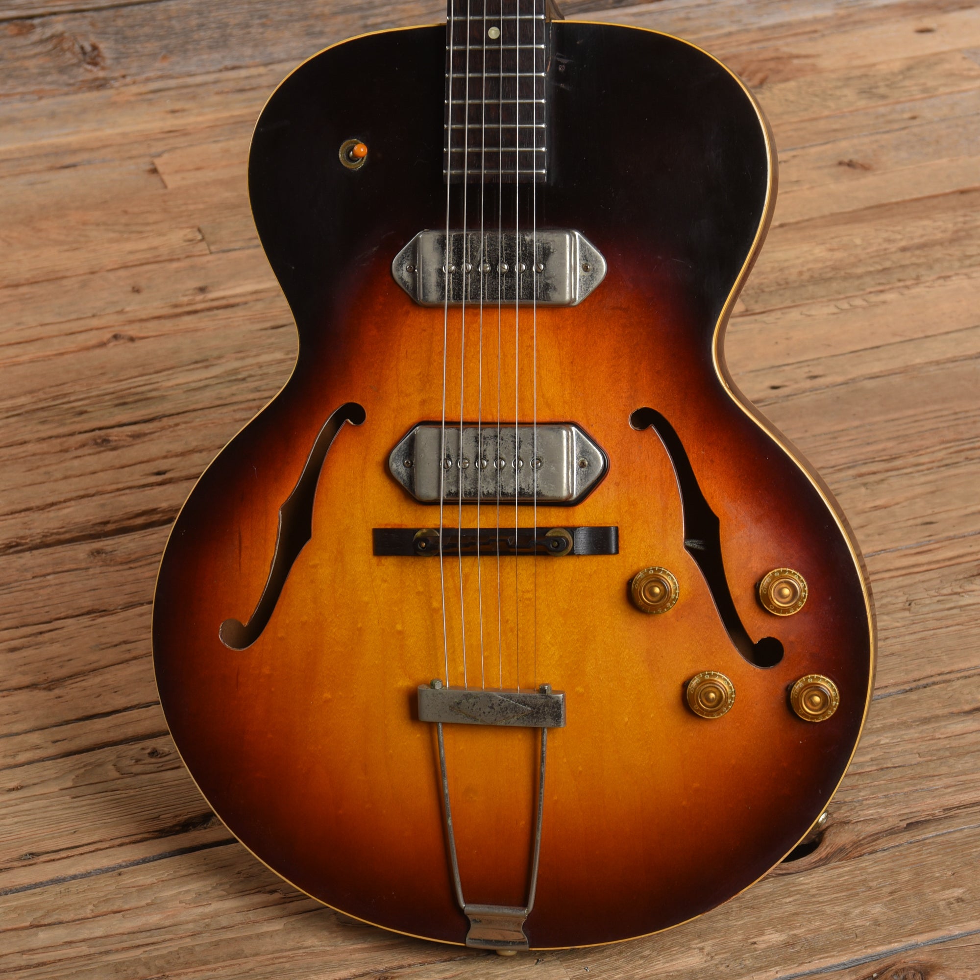 Gibson ES-125TD Sunburst 1957 Electric Guitars / Hollow Body