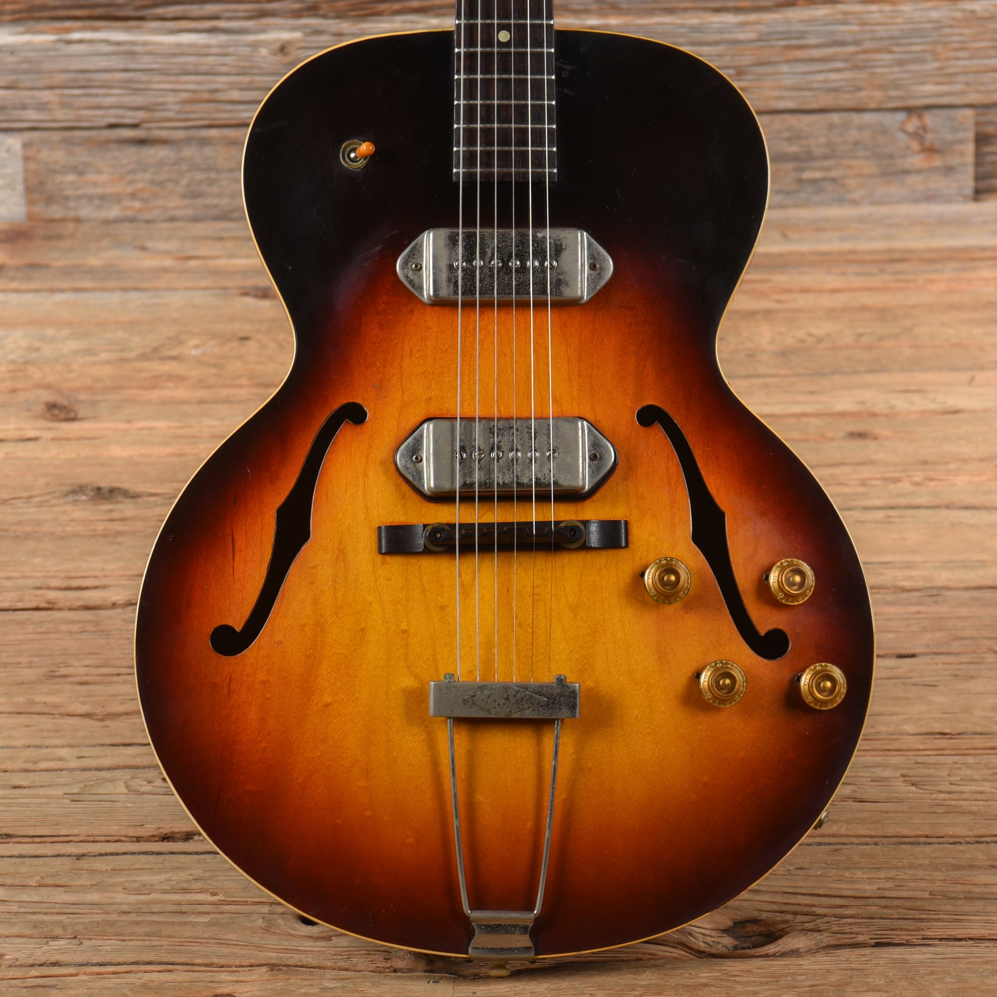 Gibson ES-125TD Sunburst 1957 Electric Guitars / Hollow Body