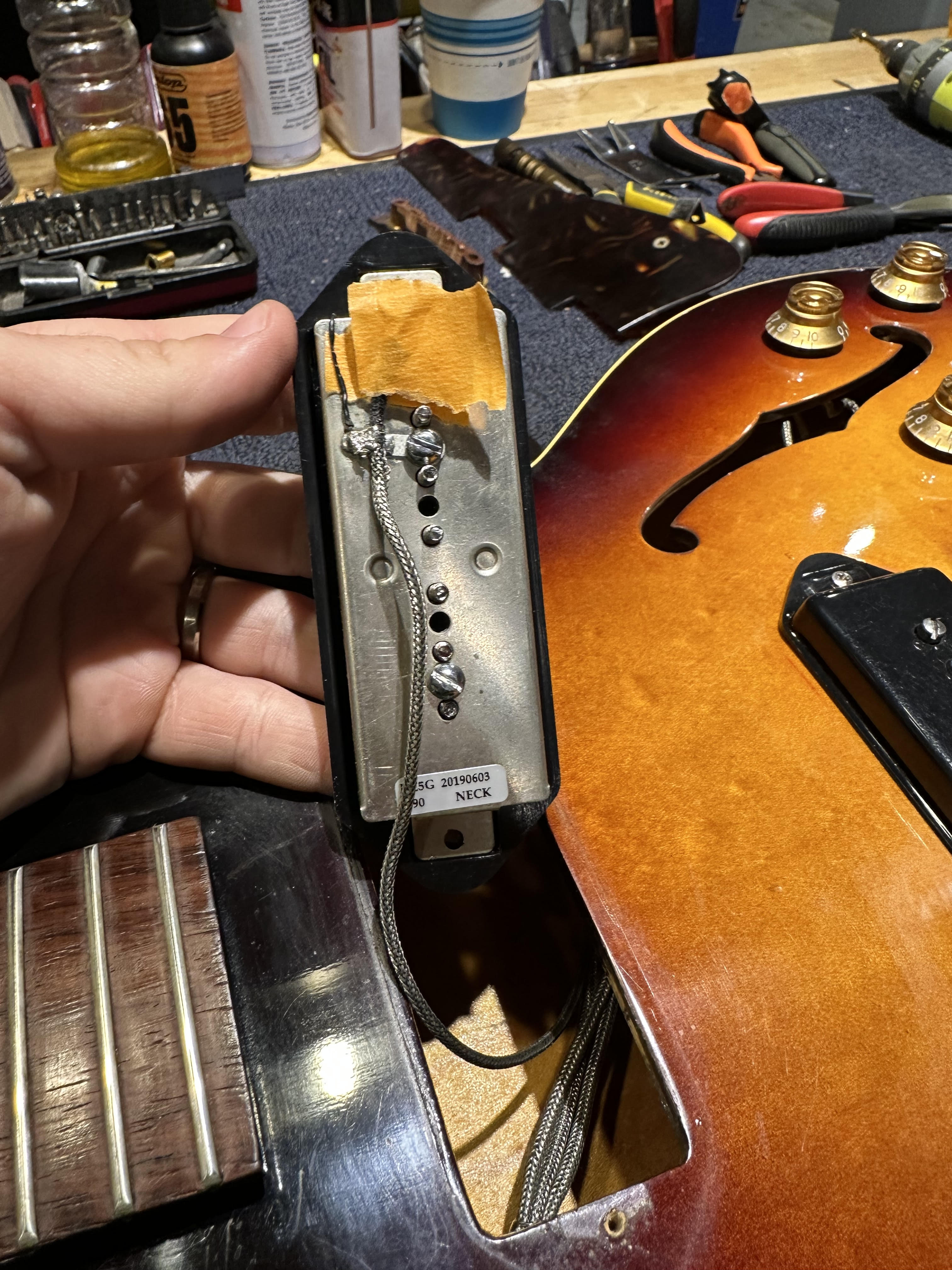 Gibson ES-125TD Sunburst 1959 Electric Guitars / Hollow Body