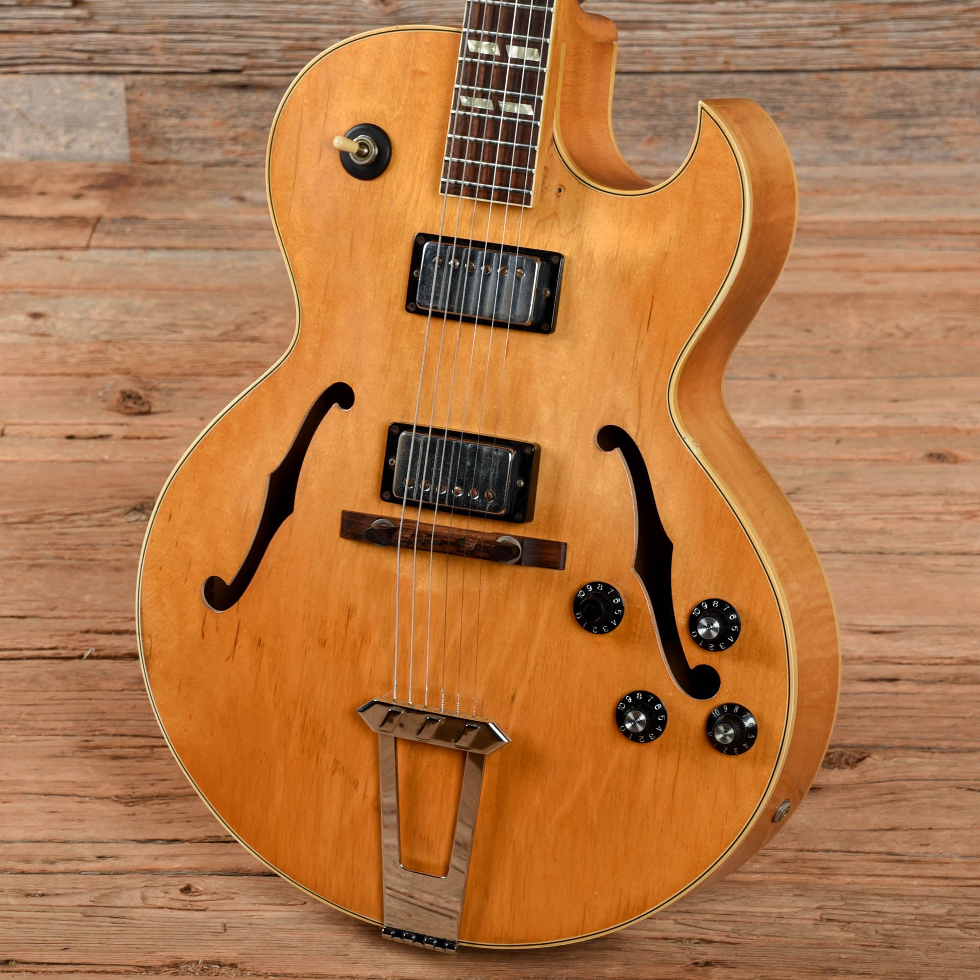 Gibson ES-175D Natural 1977 Electric Guitars / Hollow Body