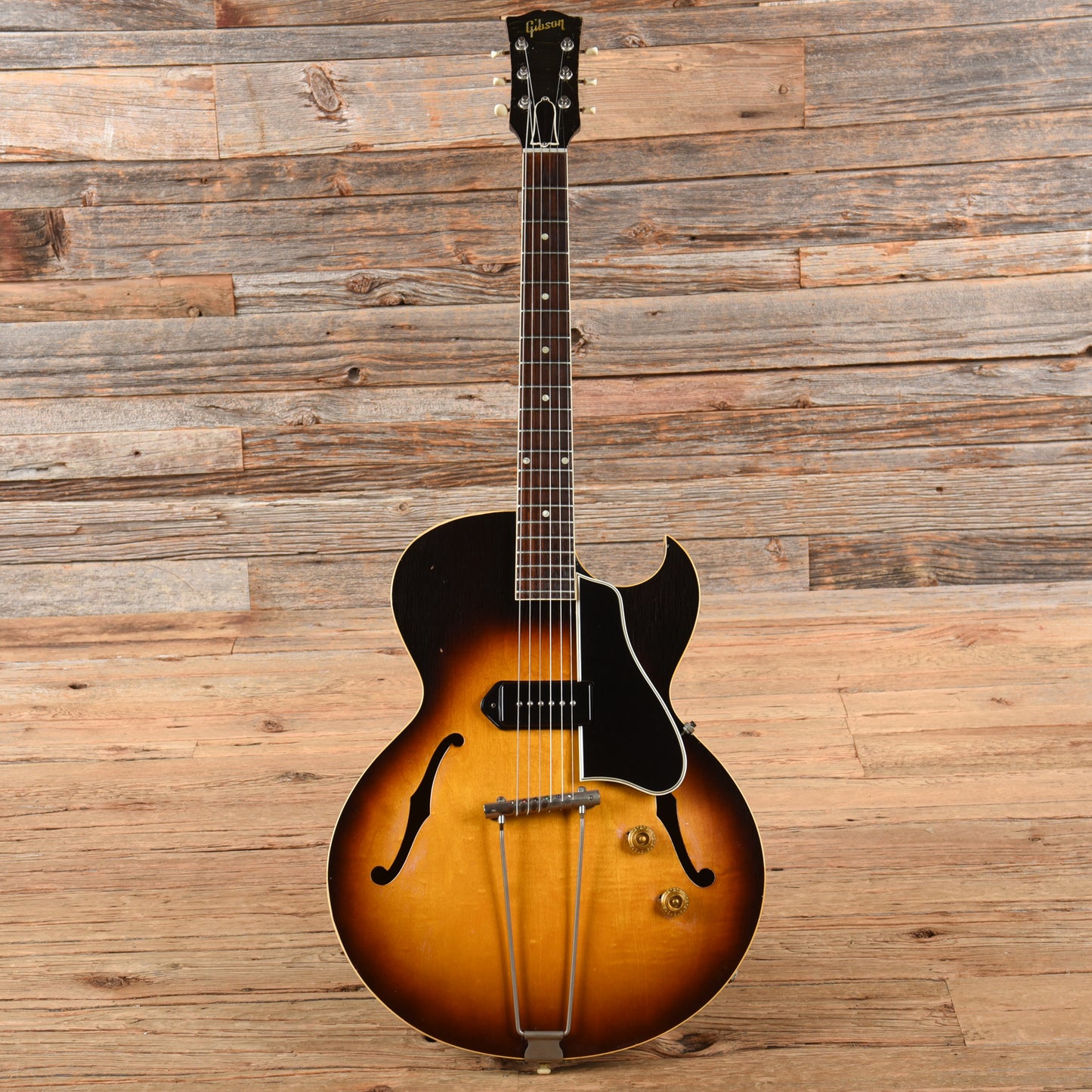 Gibson ES-225 Sunburst 1958 Electric Guitars / Hollow Body