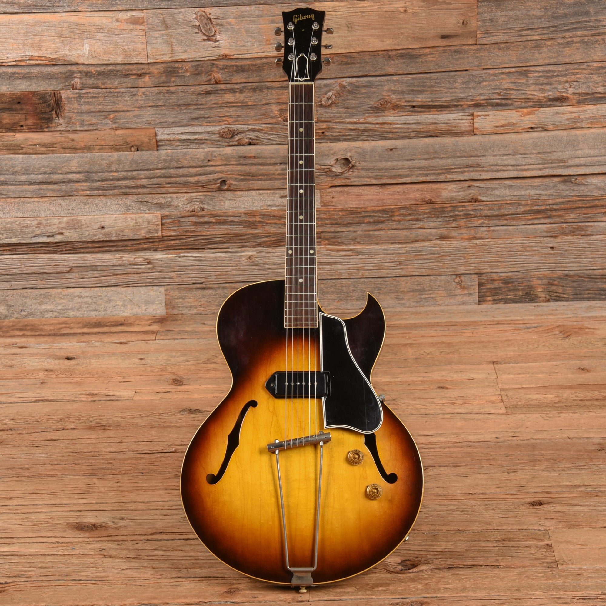 Gibson ES-225T Sunburst 1956 Electric Guitars / Hollow Body