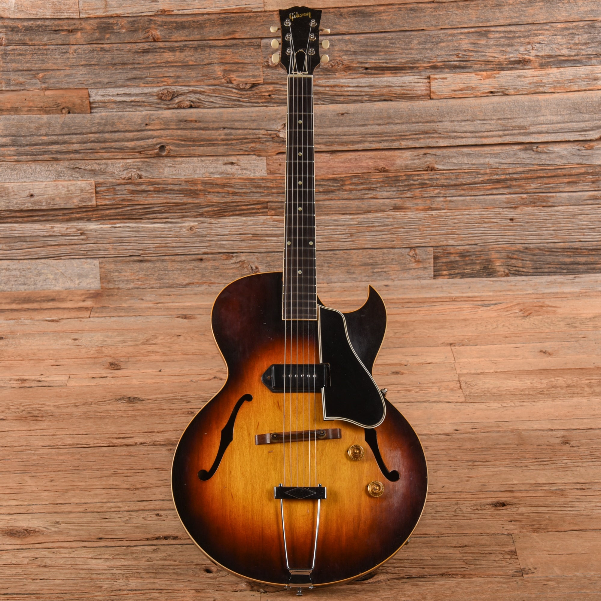 Gibson ES-225T Sunburst 1956 Electric Guitars / Hollow Body