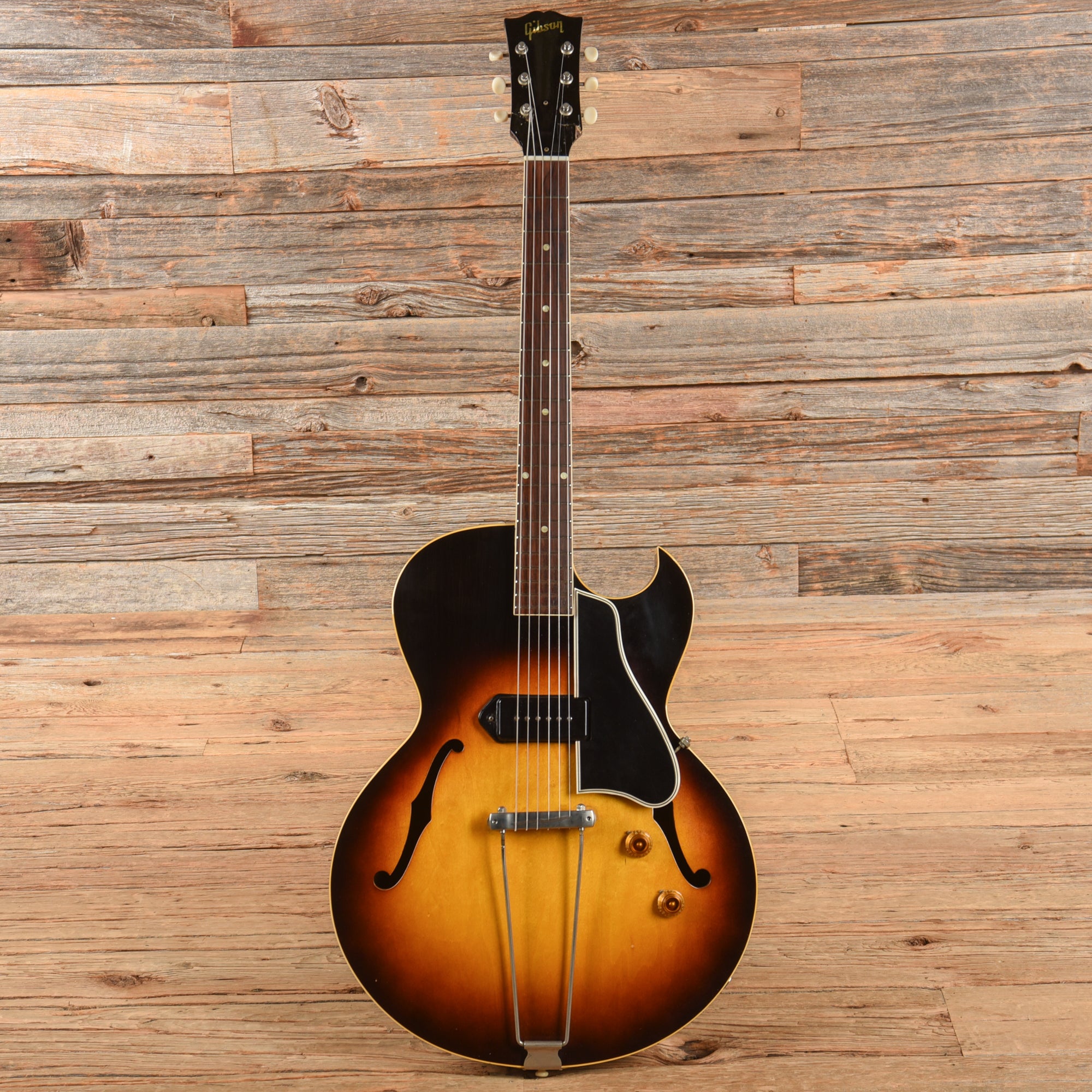 Gibson ES-225T Sunburst 1957 Electric Guitars / Hollow Body
