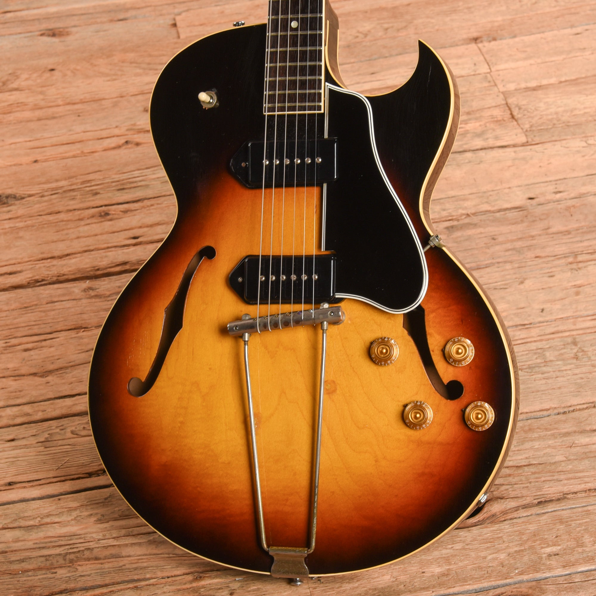 Gibson ES-225TD Sunburst 1958 Electric Guitars / Hollow Body