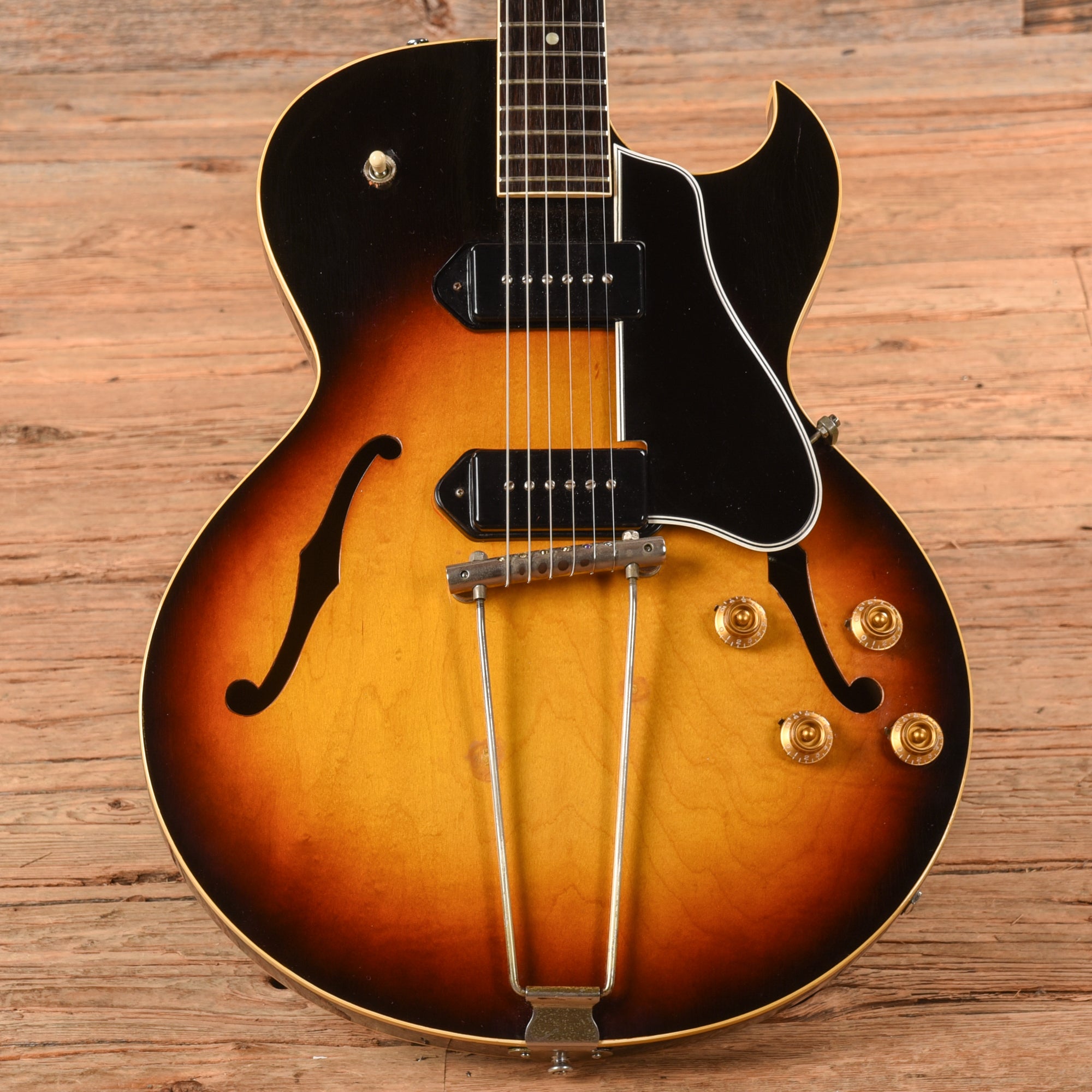 Gibson ES-225TD Sunburst 1958 Electric Guitars / Hollow Body