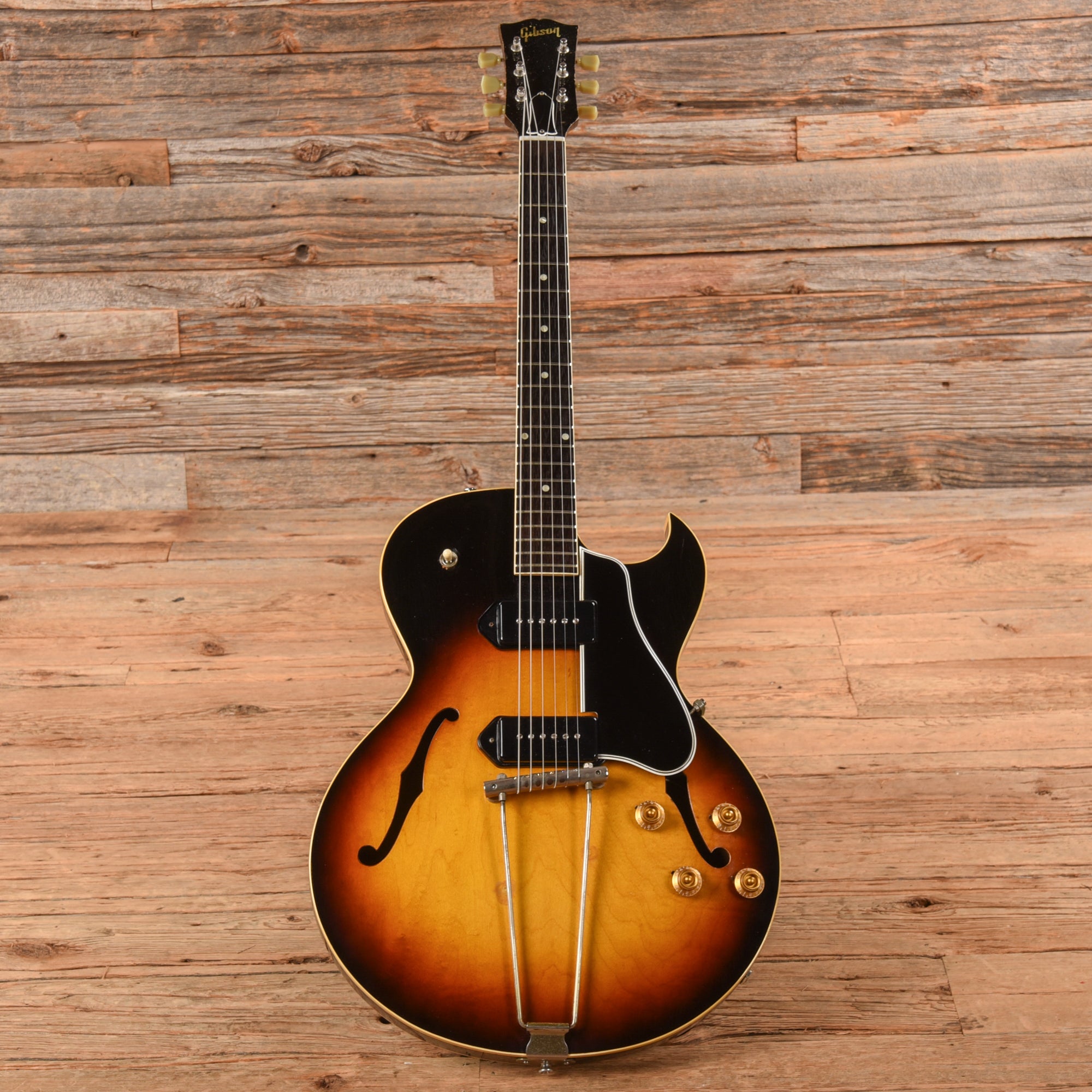 Gibson ES-225TD Sunburst 1958 Electric Guitars / Hollow Body