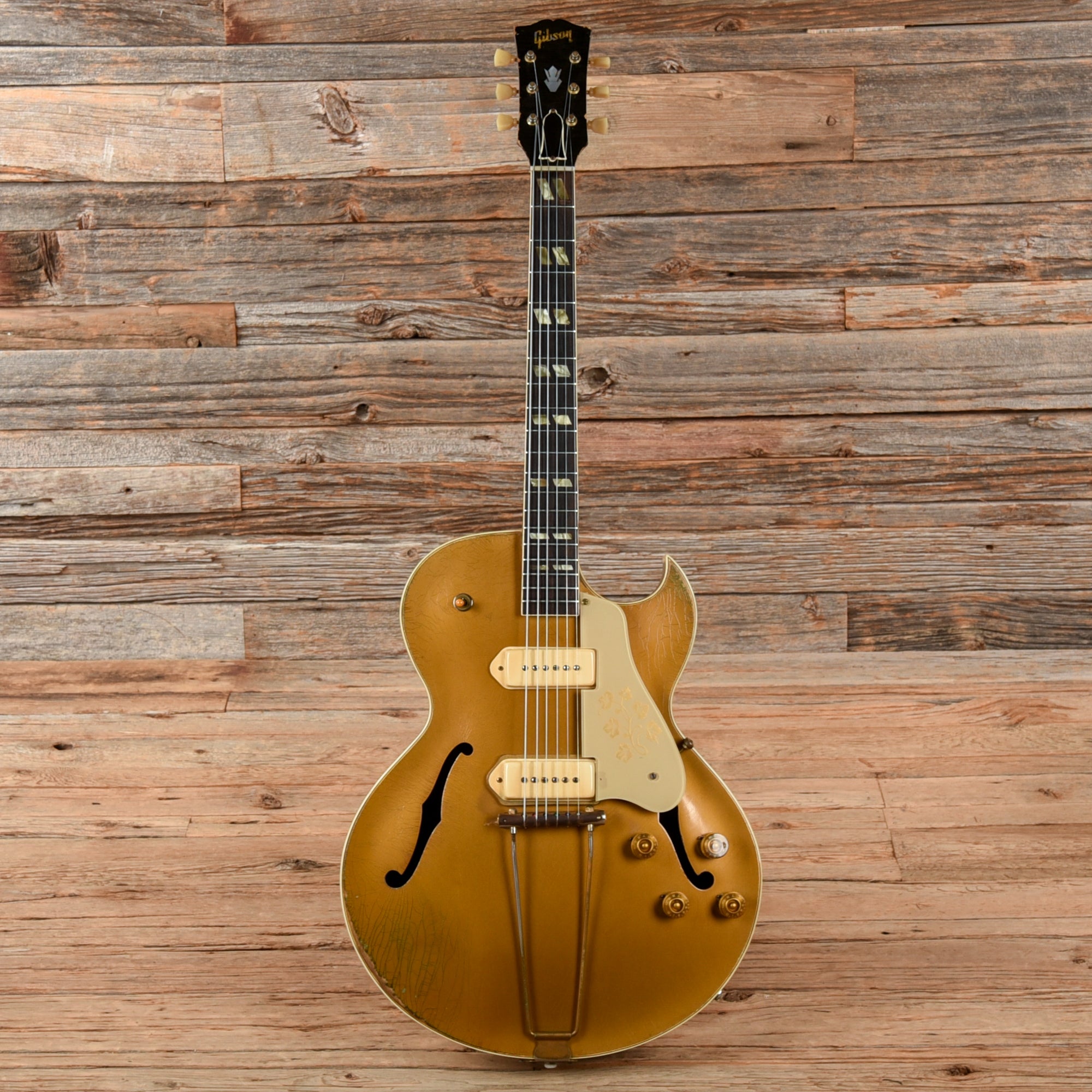Gibson ES-295 Gold 1952 Electric Guitars / Hollow Body