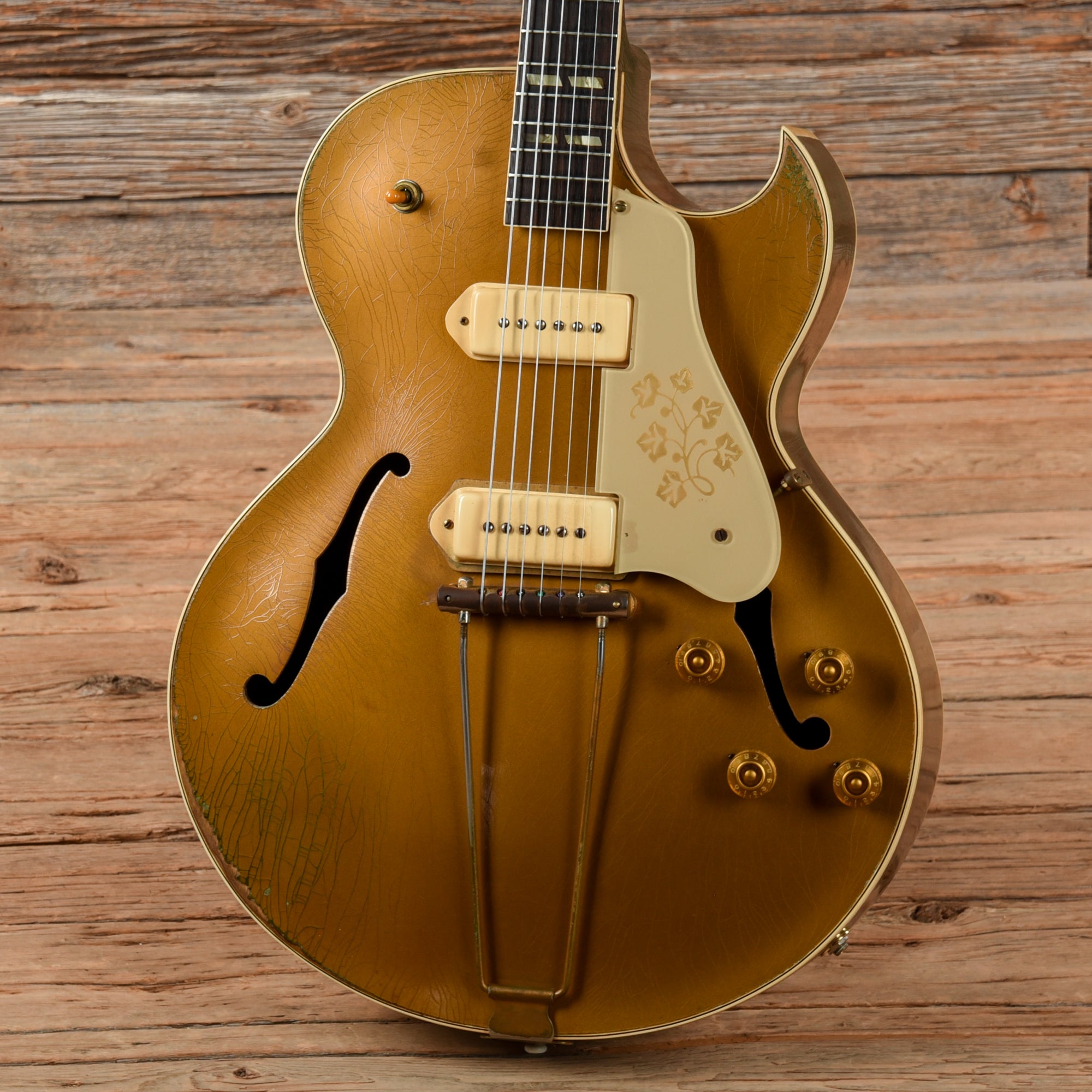 Gibson ES-295 Gold 1952 Electric Guitars / Hollow Body