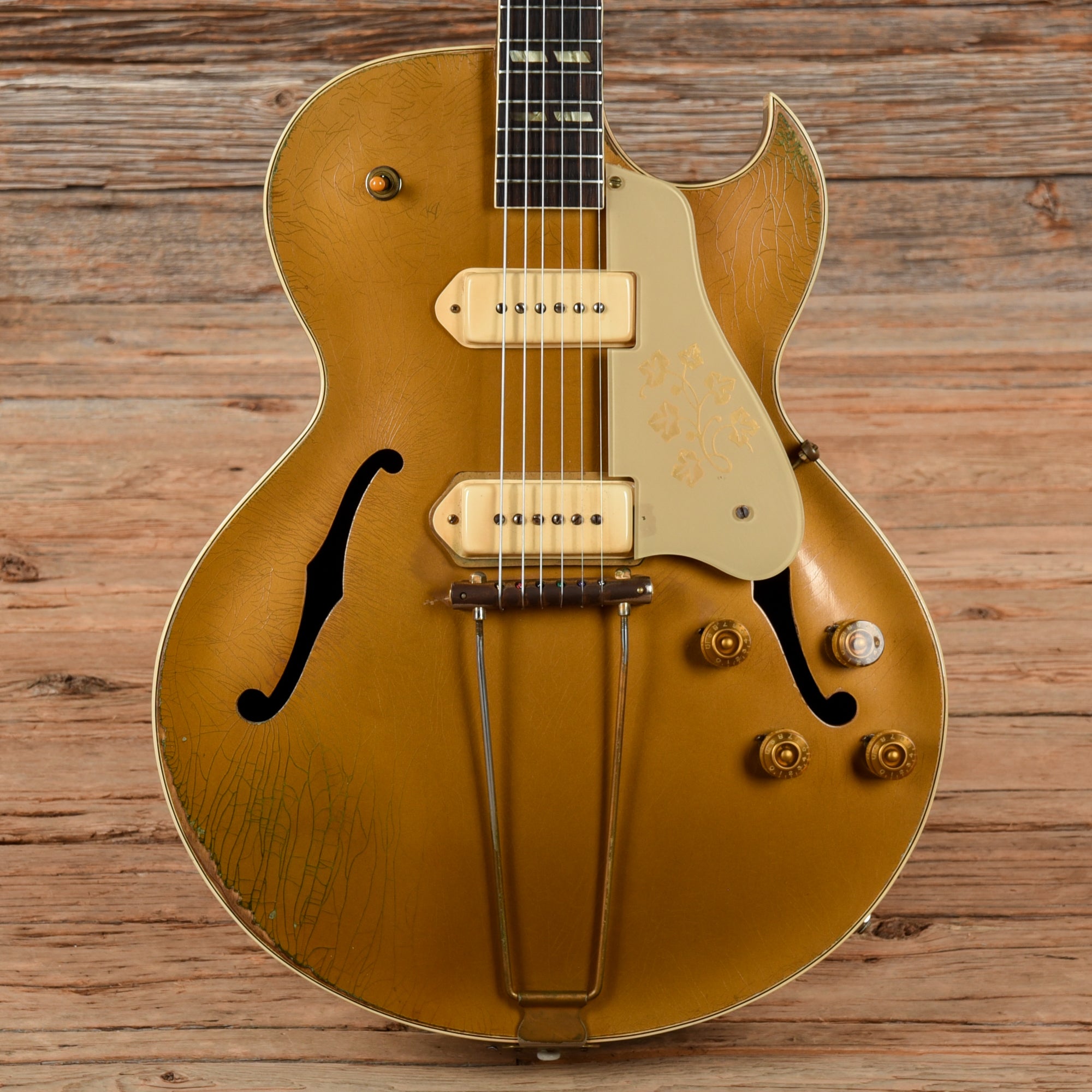 Gibson ES-295 Gold 1952 Electric Guitars / Hollow Body