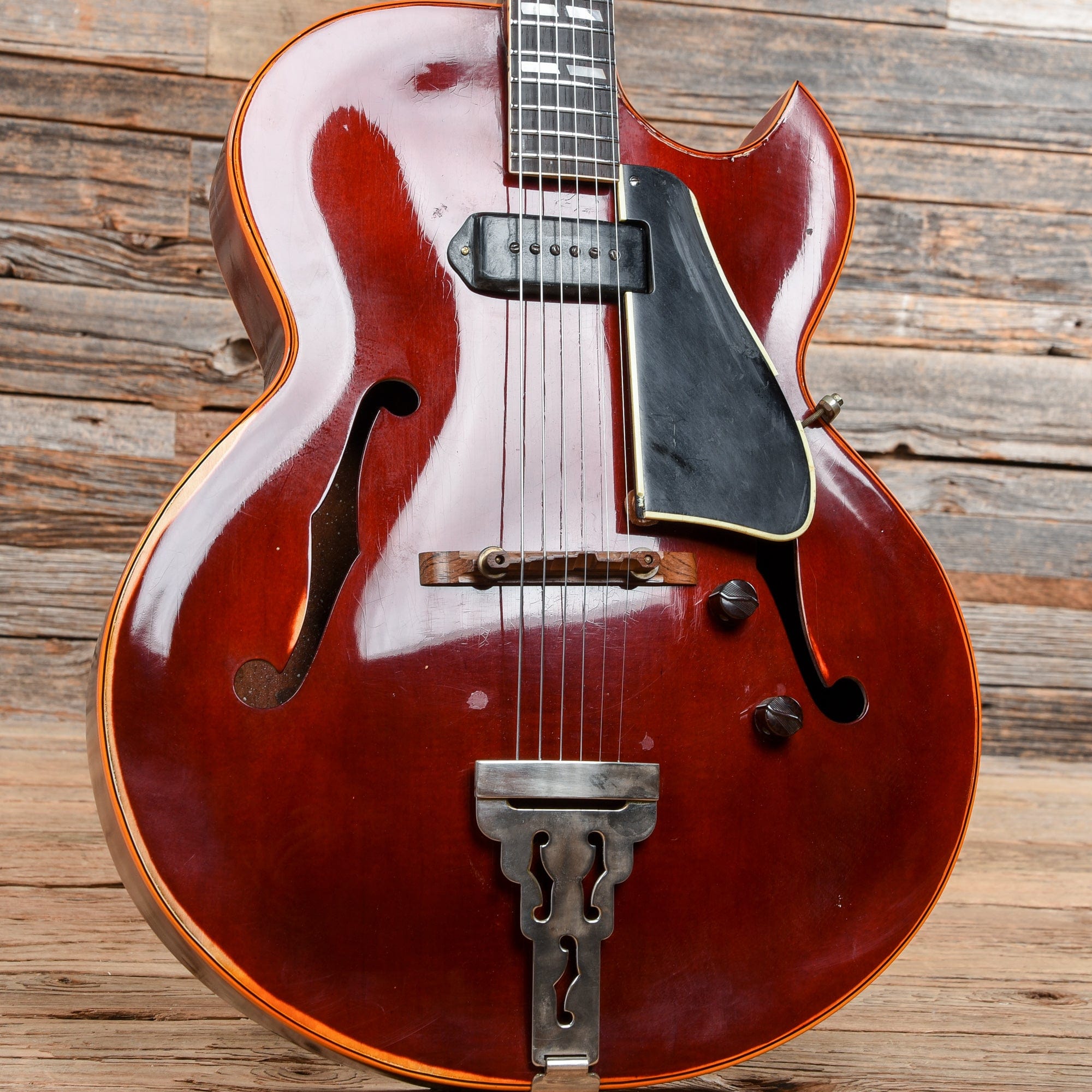 Gibson ES-300 Cherry Refin 1940s Electric Guitars / Hollow Body