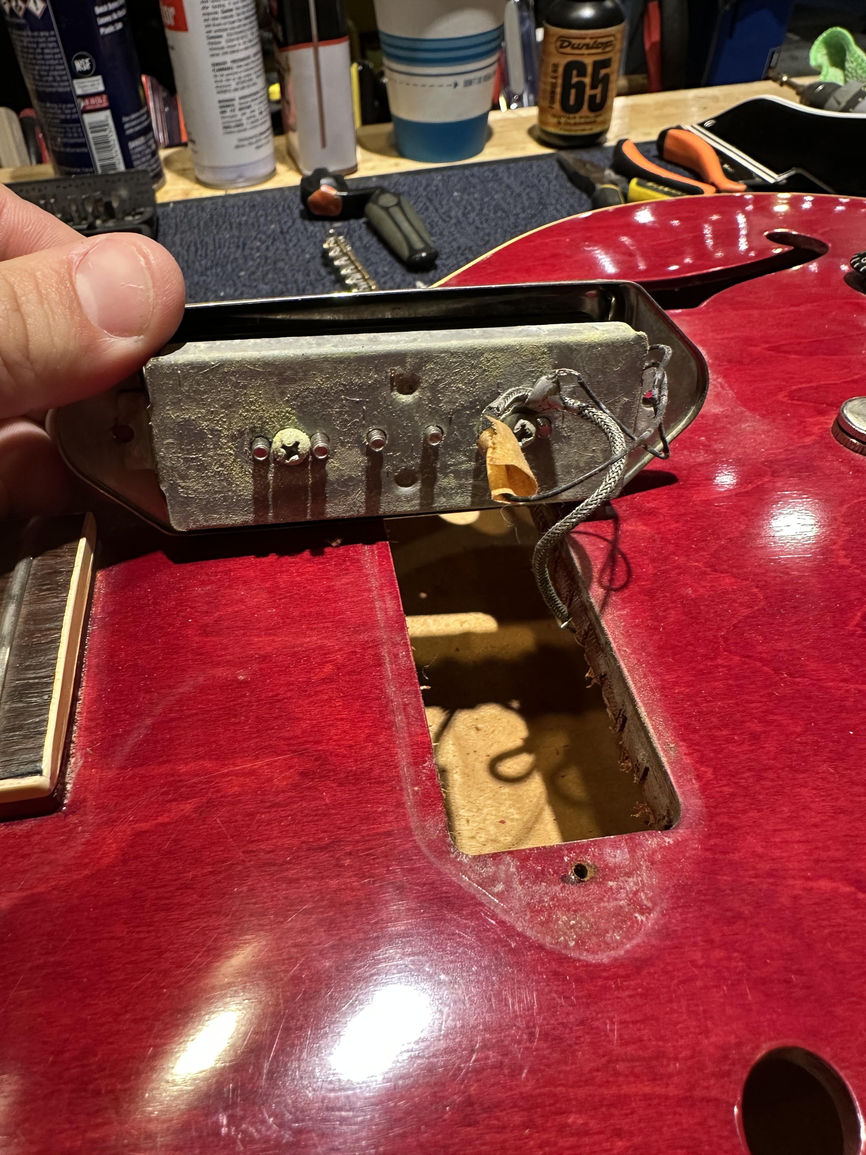Gibson ES-330TC Cherry 1963 Electric Guitars / Hollow Body