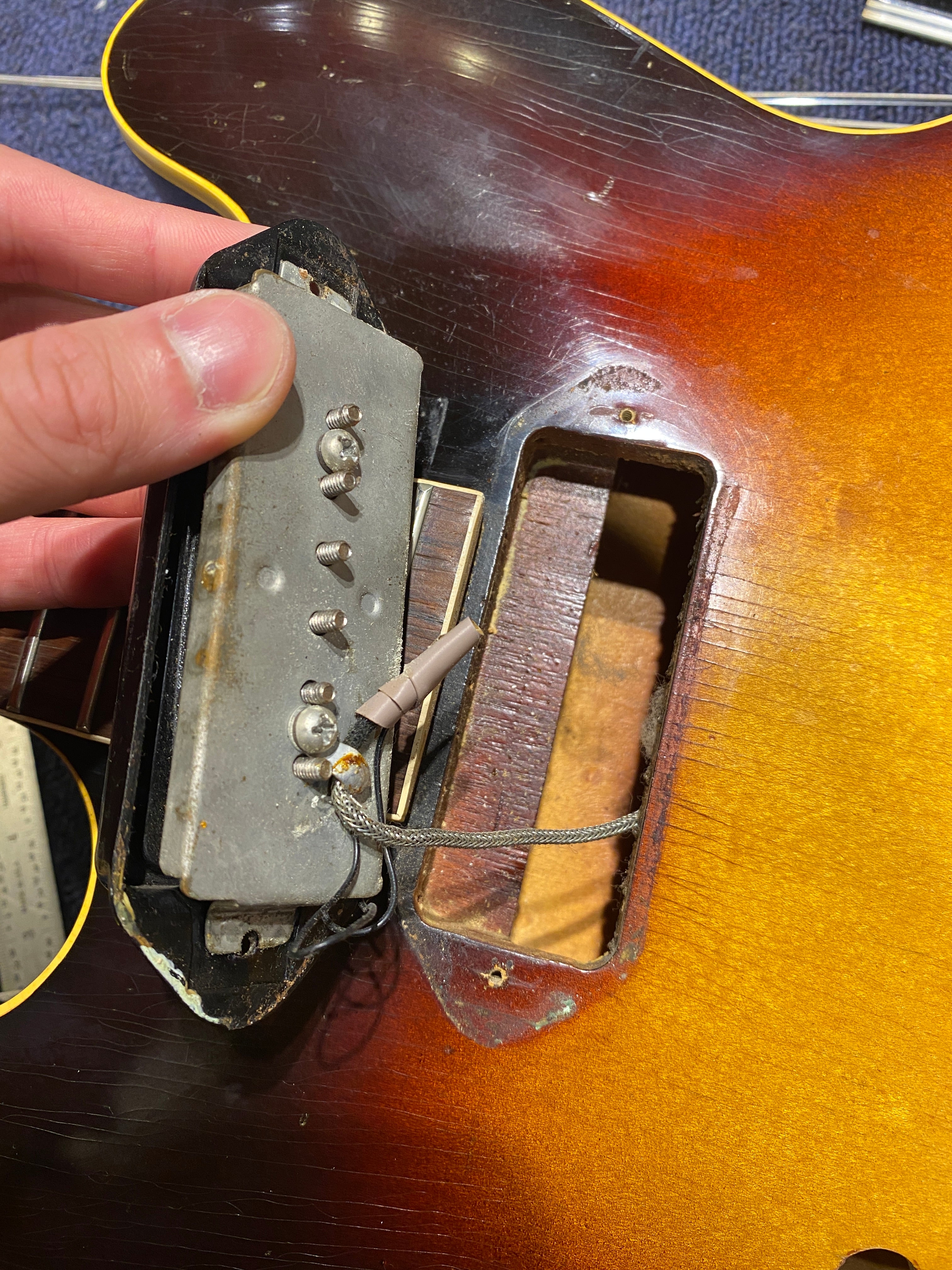 Gibson ES-330TD Sunburst 1961 Electric Guitars / Hollow Body