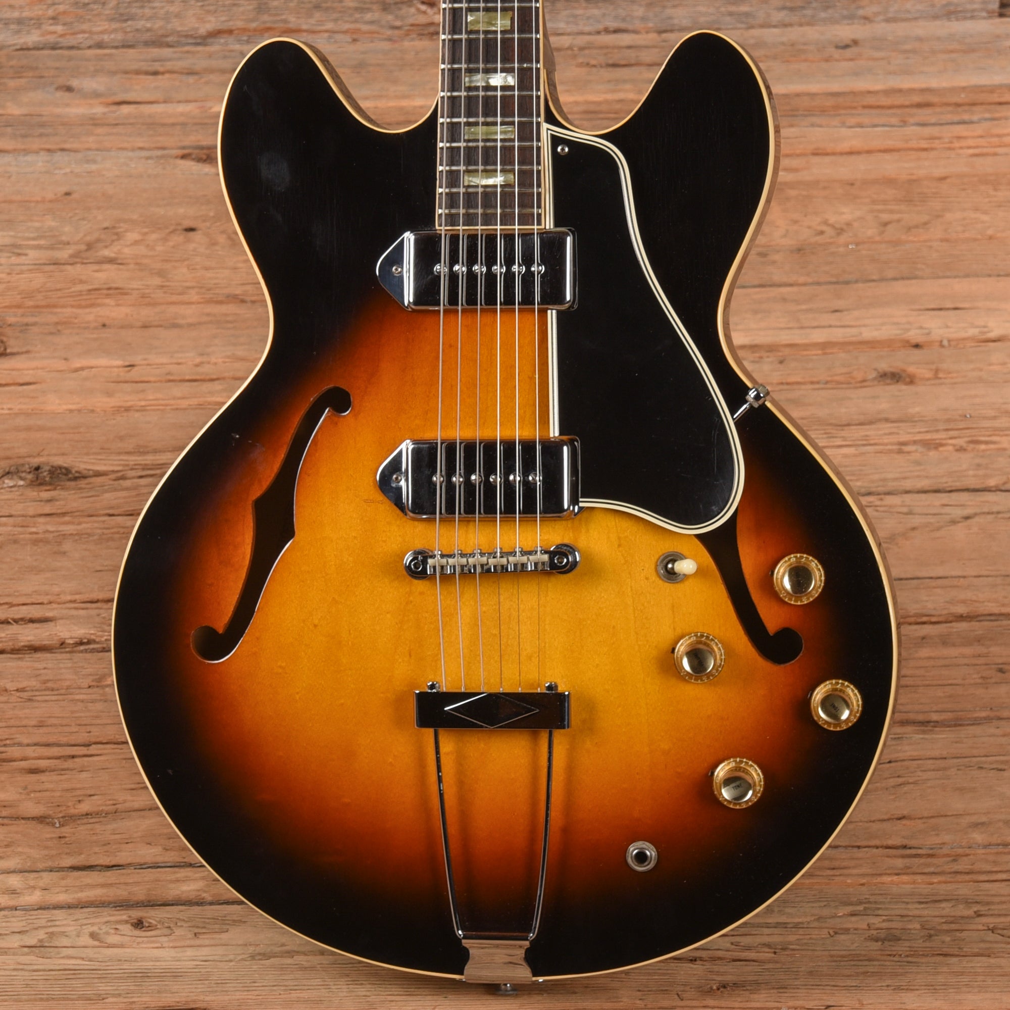 Gibson ES-330TD Sunburst 1966 Electric Guitars / Hollow Body