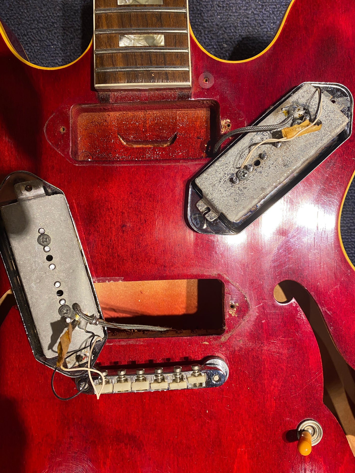 Gibson ES-330TDC Cherry 1967 Electric Guitars / Hollow Body