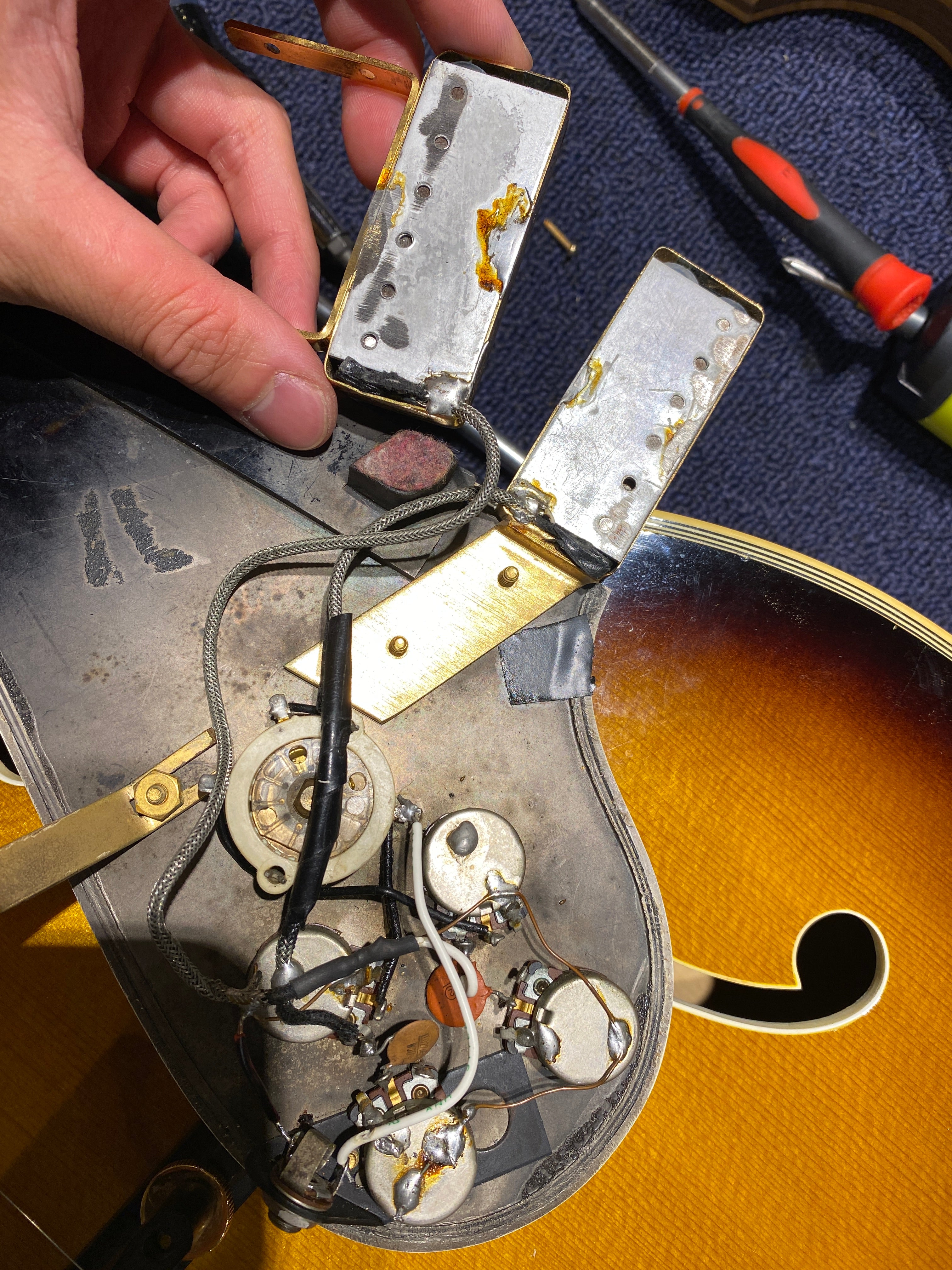 Gibson Johnny Smith Double Sunburst 1968 Electric Guitars / Hollow Body